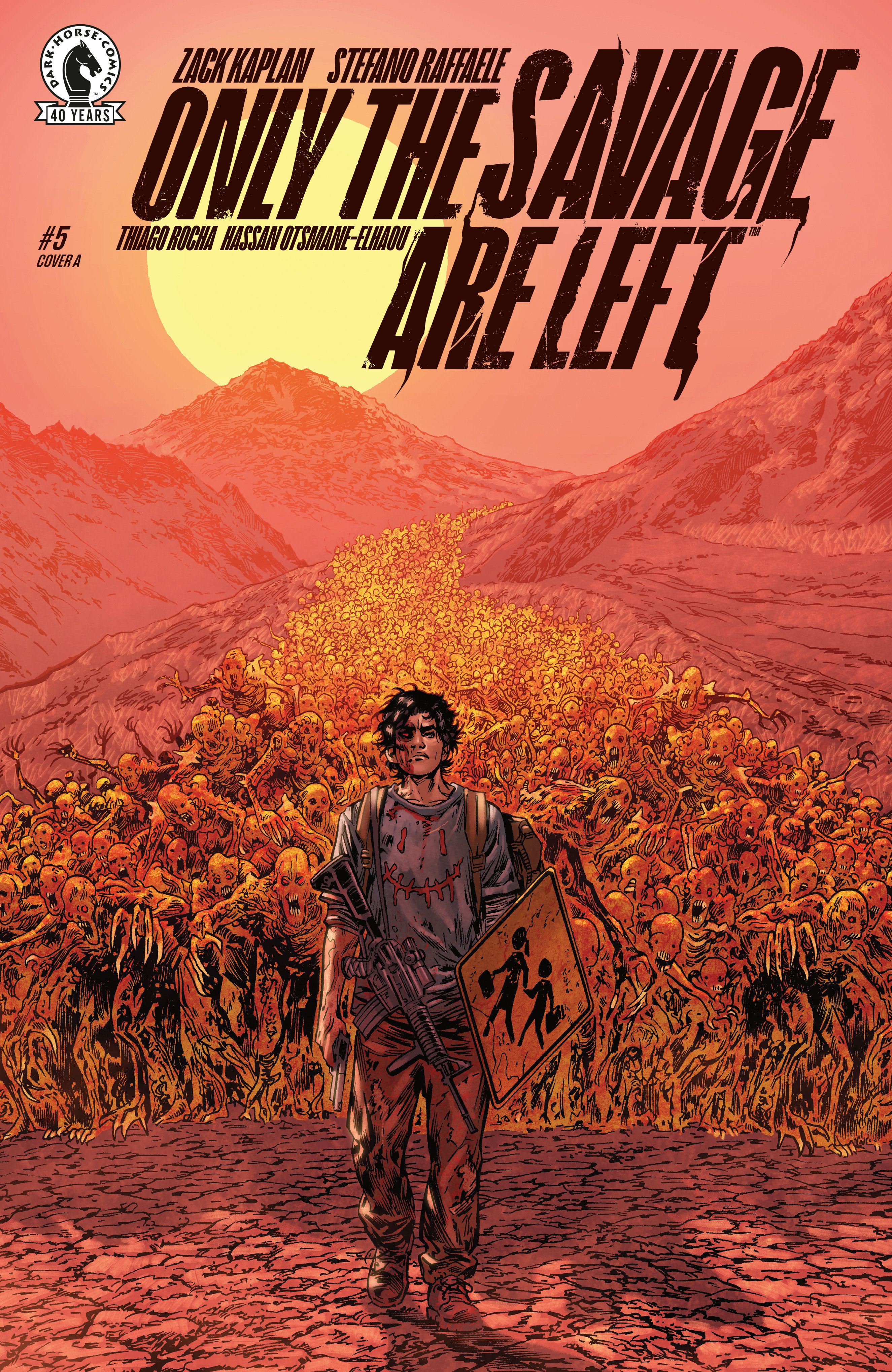Only The Savage Are Left #5 (Cover A) (Stefano Raffaele)