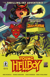  FOC25072026255 | YOUNG HELLBOY THRİLLİNG SKY ADVENTURES @3 (CVR B) (MİCHAEL CHO) PRE ORDER [FOC 2507] | DARK HORSE  