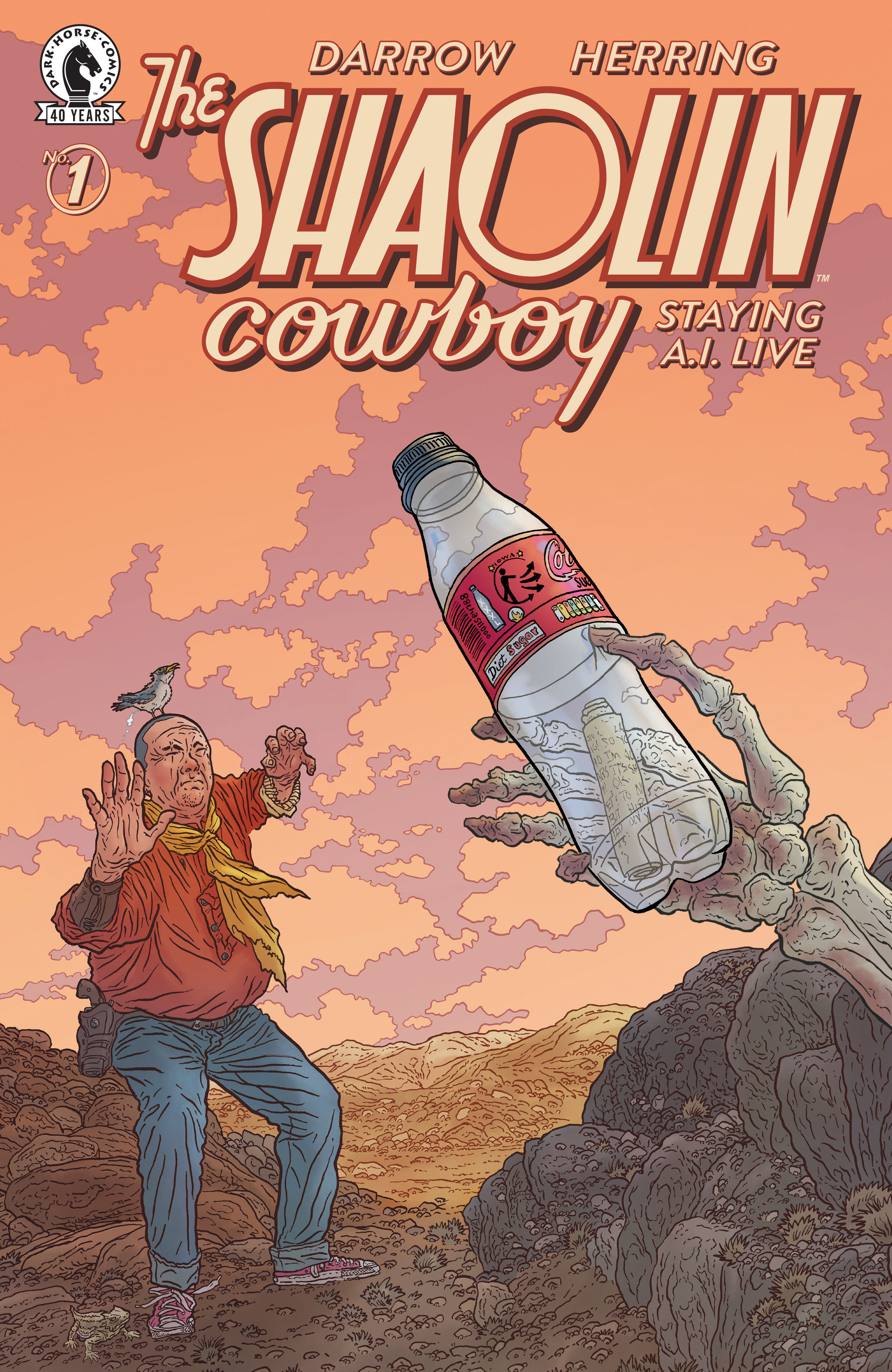 Shaolin Cowboy: Staying A.I.Live #1 (Cover A) (Geof Darrow)