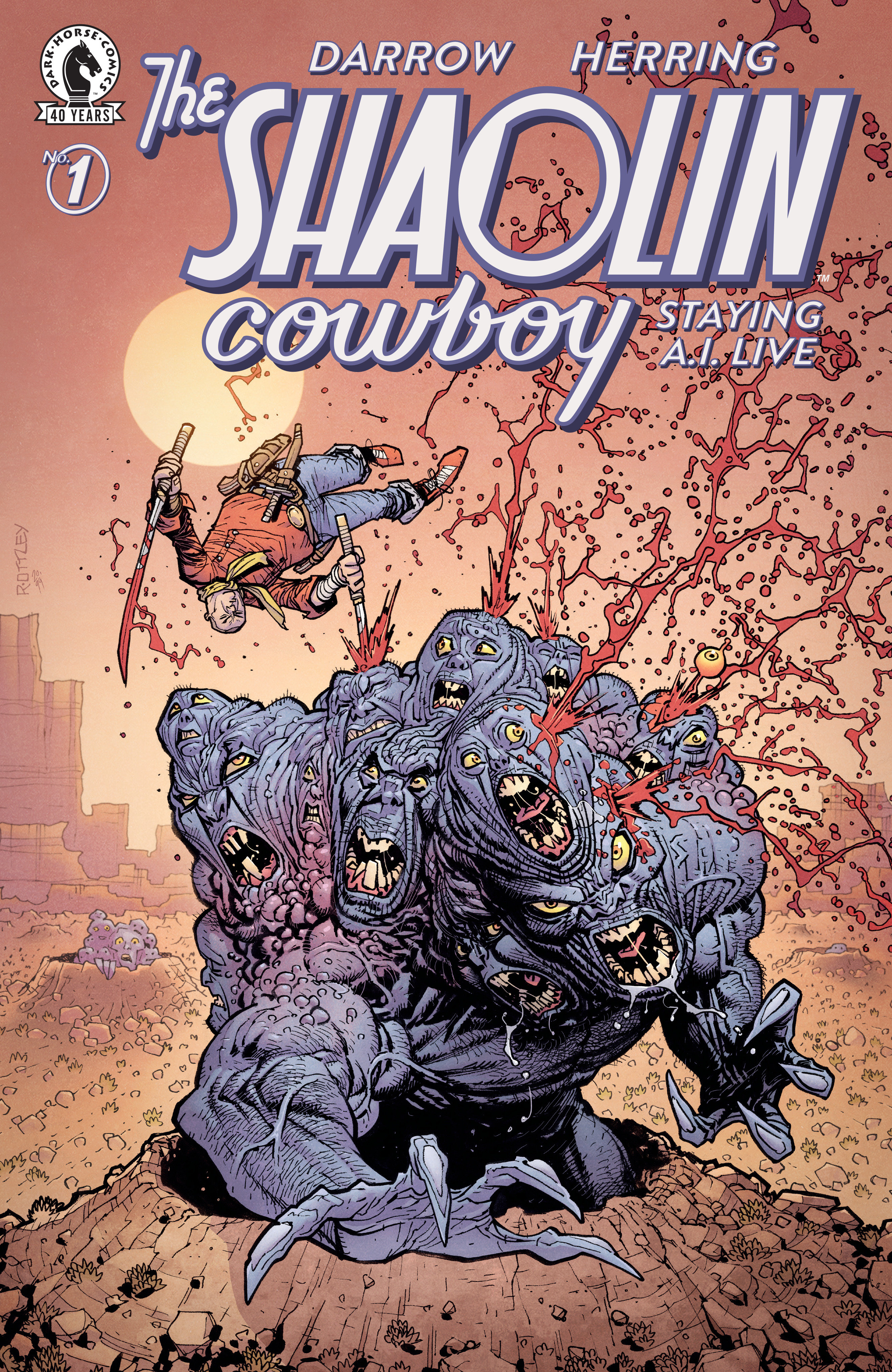 Shaolin Cowboy: Staying A.I.Live #1 (Cover B) (Ryan Ottley)