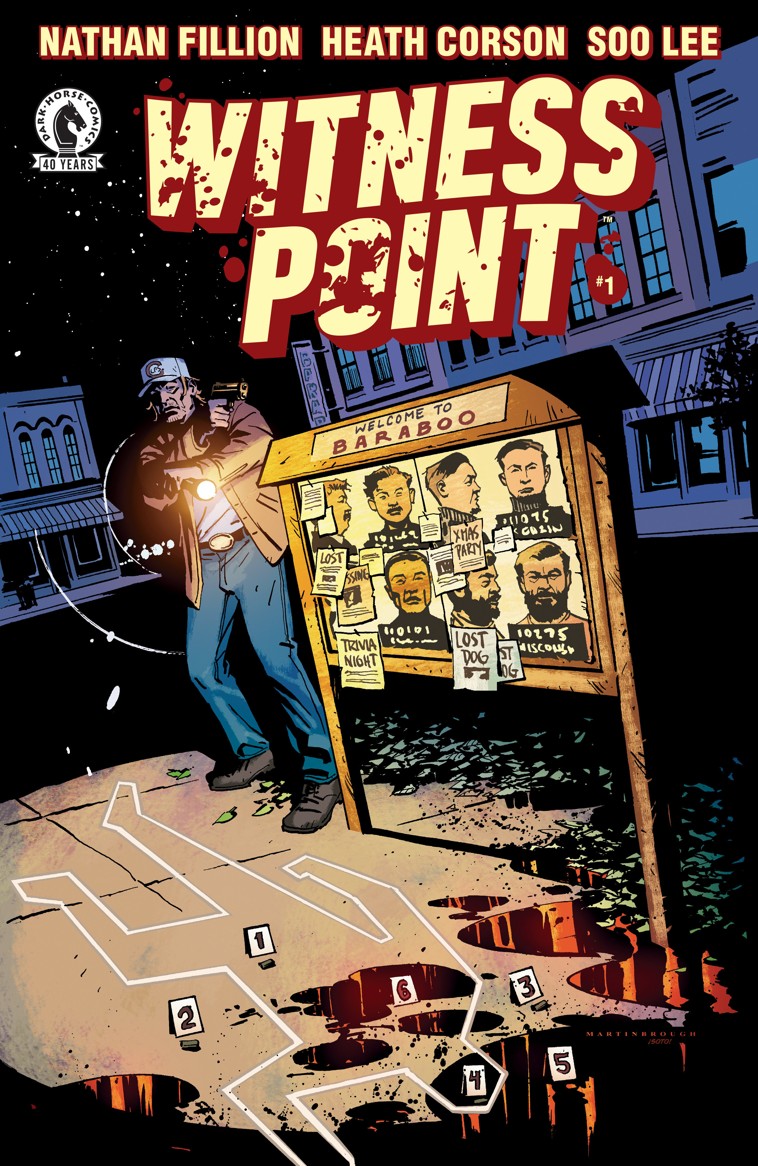 Witness Point #1 (Cover B) (Shawn Martinbrough)