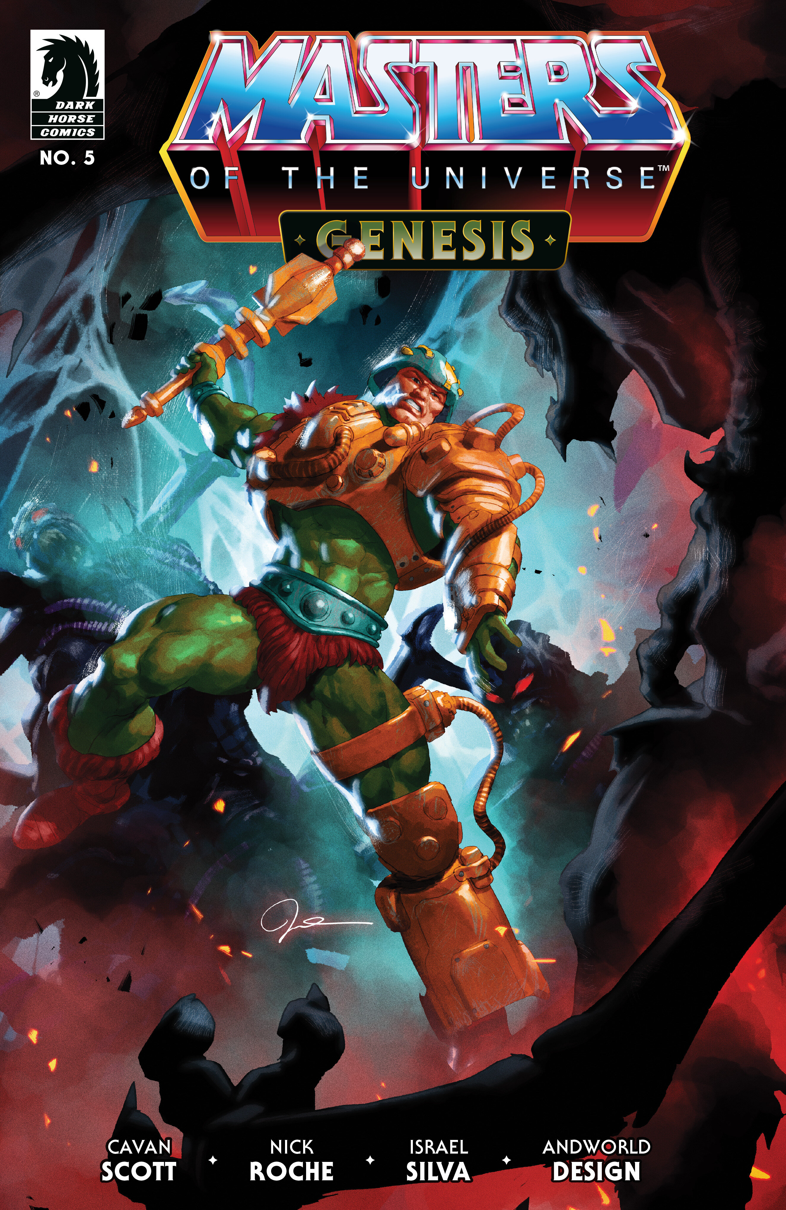 Masters Of The Universe: Genesis #5 (Cover B) (Gerald Parel)