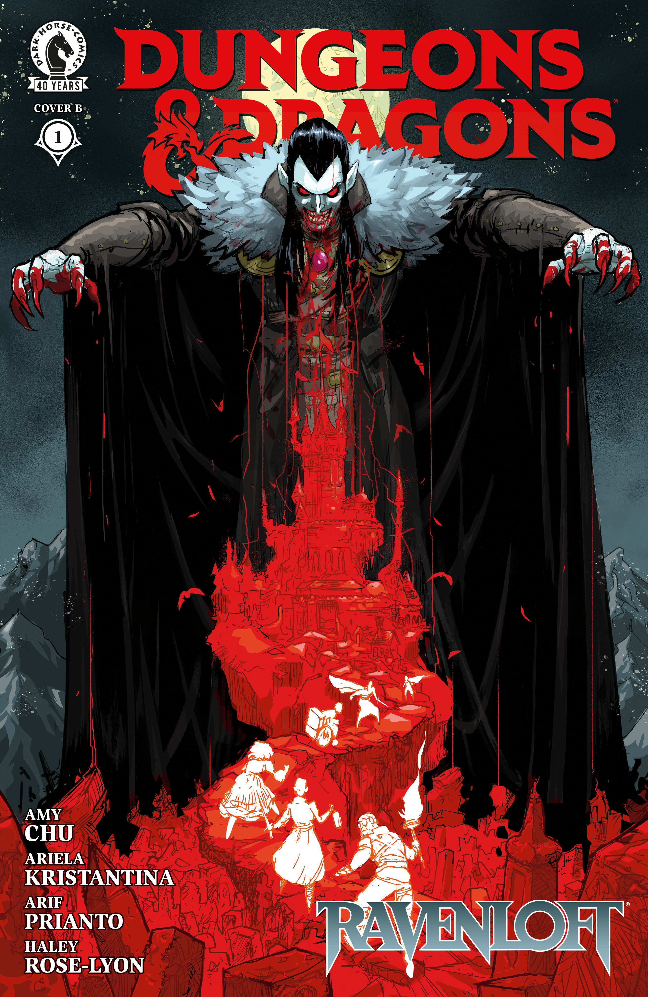 Dungeons & Dragons: Ravenloft #1 (Cover B) (1:20) (Riley Rossmo)