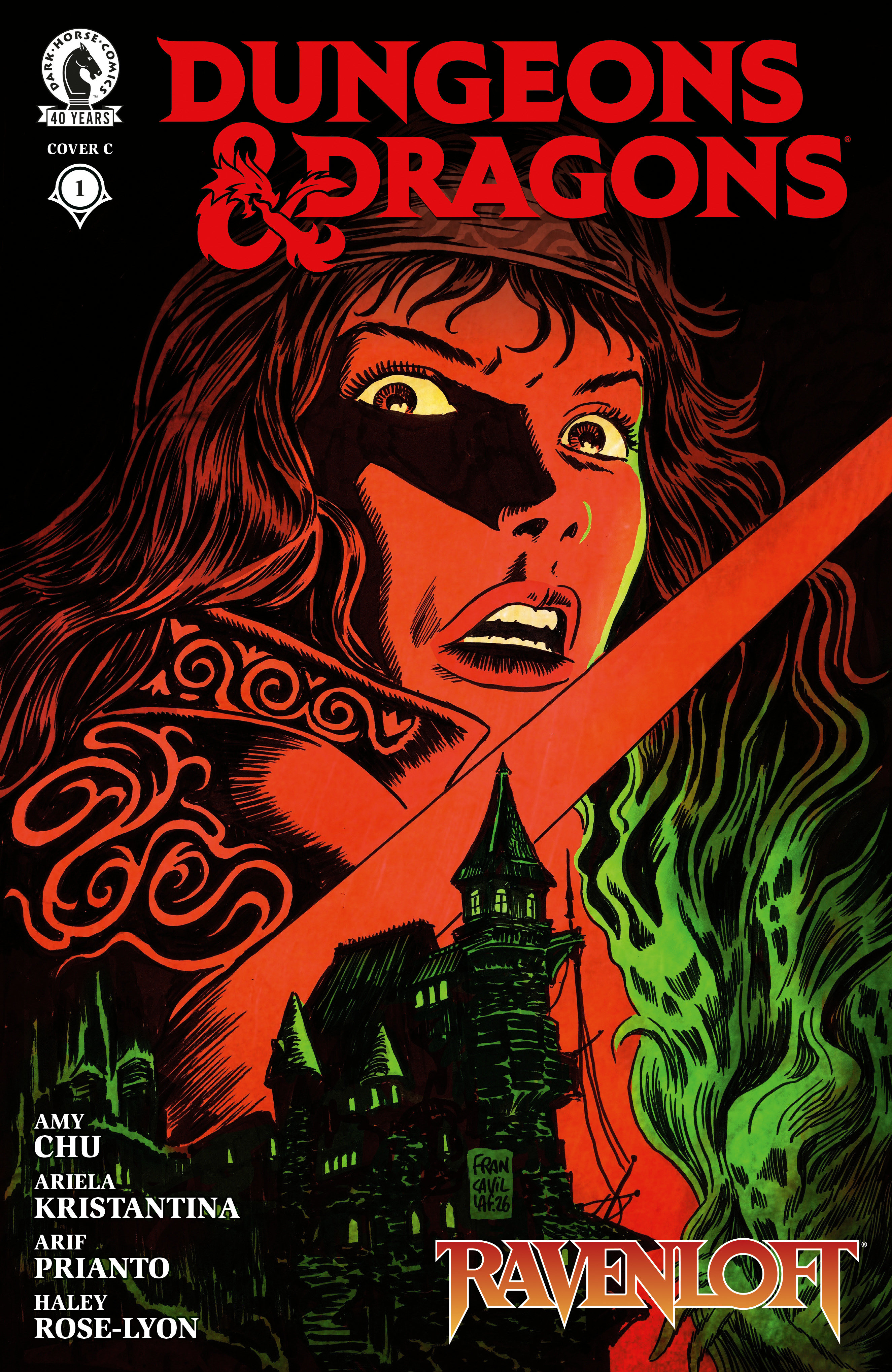 Dungeons & Dragons: Ravenloft #1 (Cover C) (Francesco Francavilla)