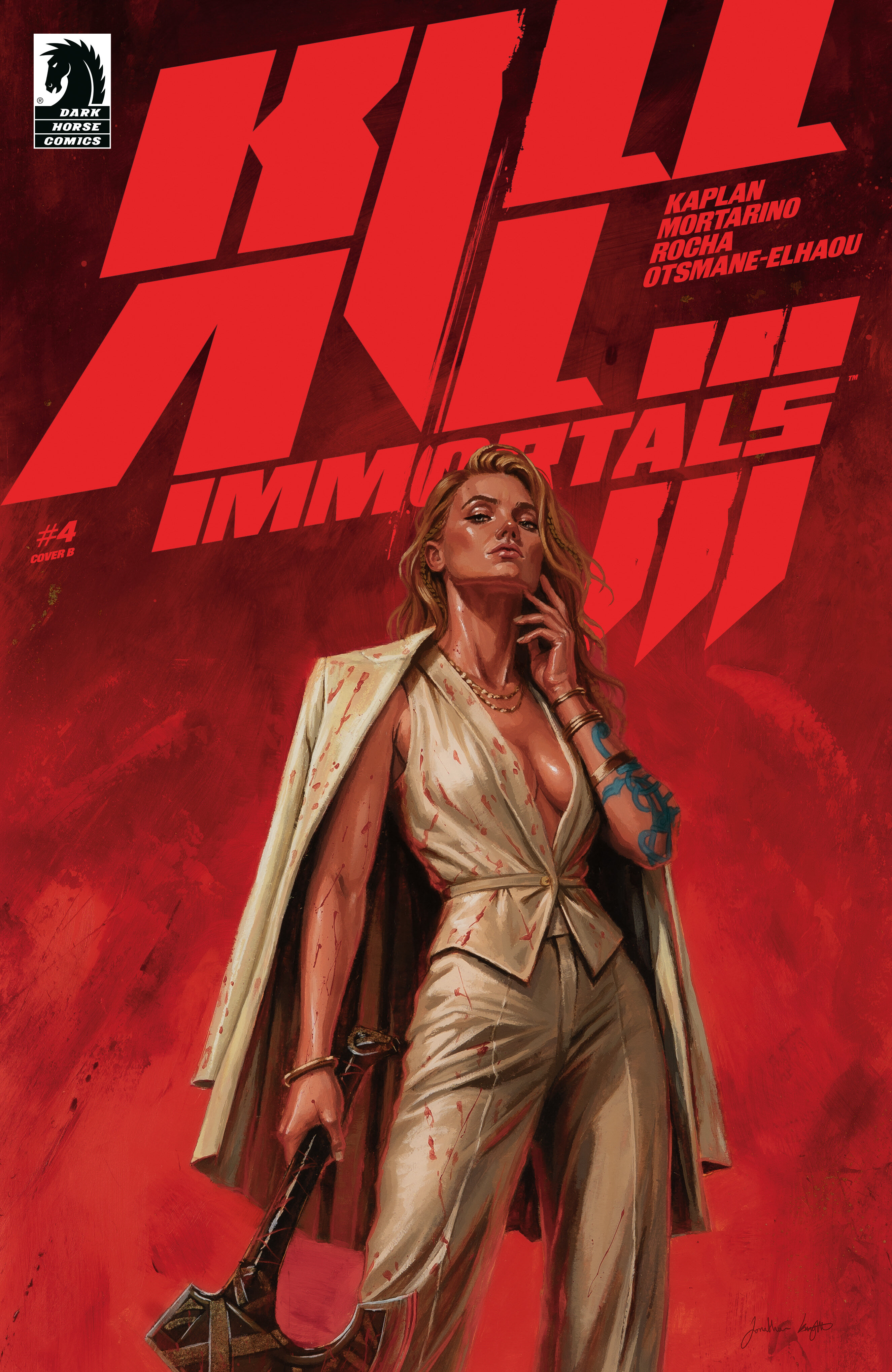Kill All Immortals III #4 (Cover B) (Jordan Knight)