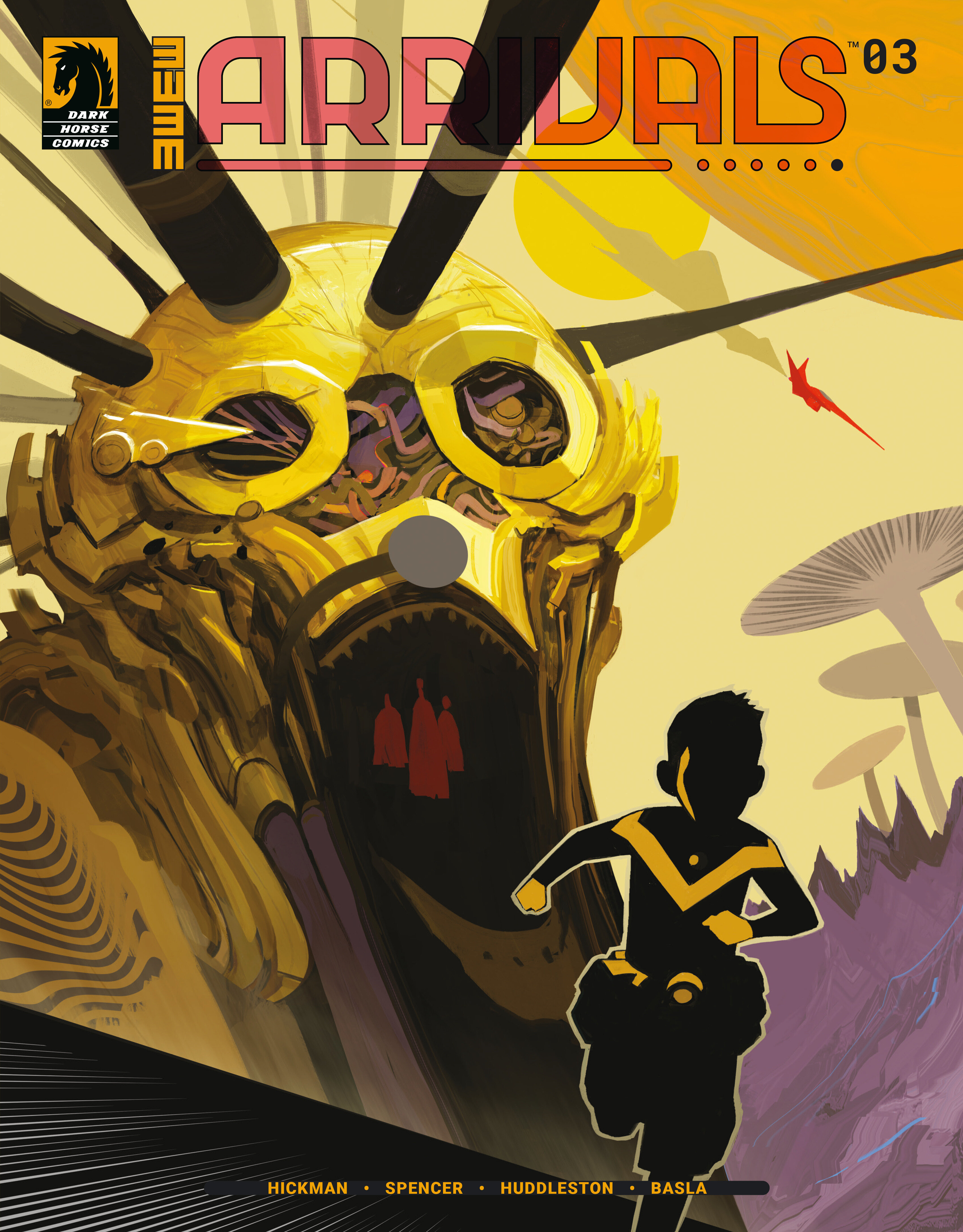 Arrivals #3 (Cover A) (3 W3 M) (Mike Huddleston)