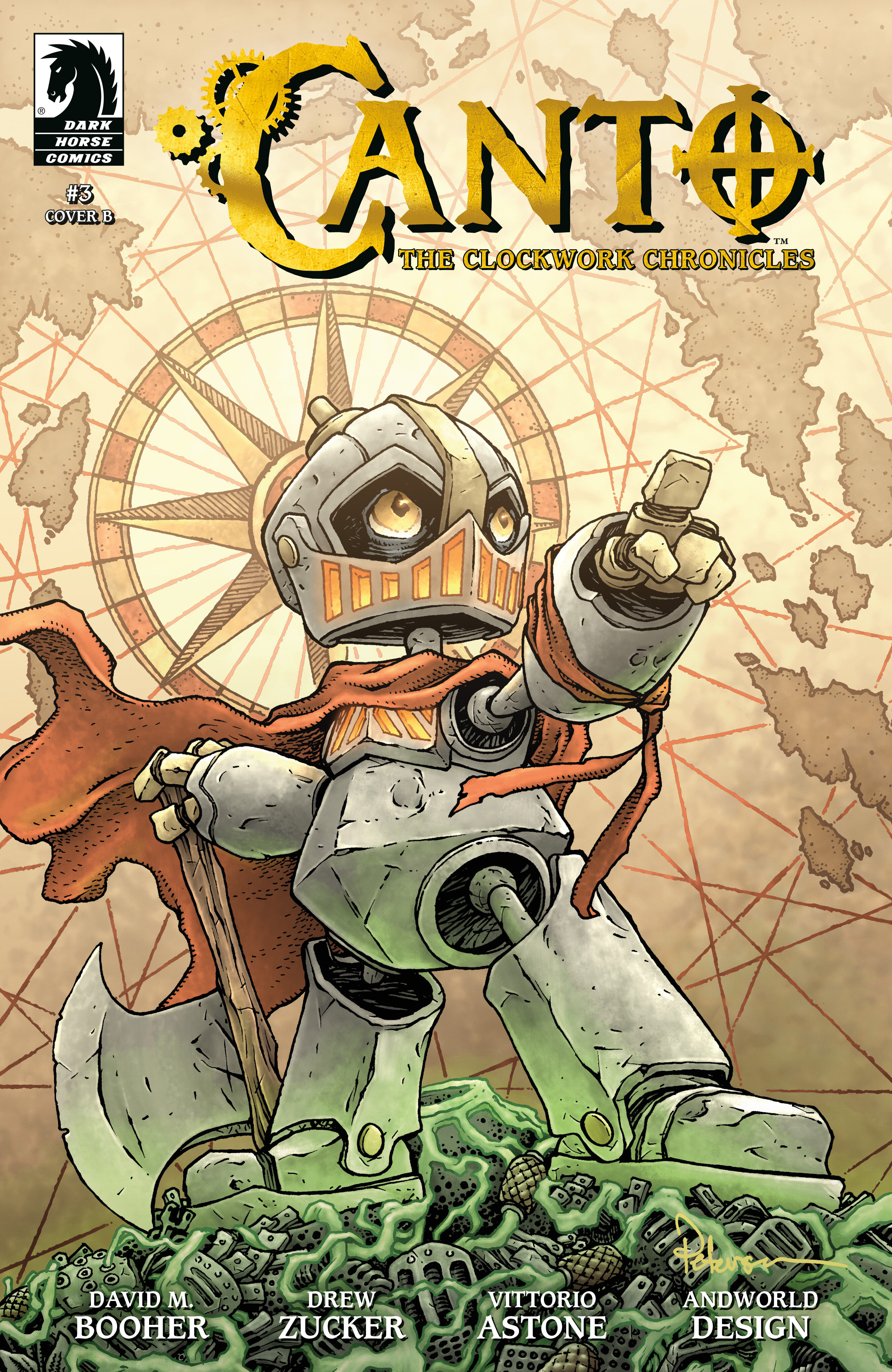 Canto: The Clockwork Chronicles #3 (Cover B) (David Petersen)