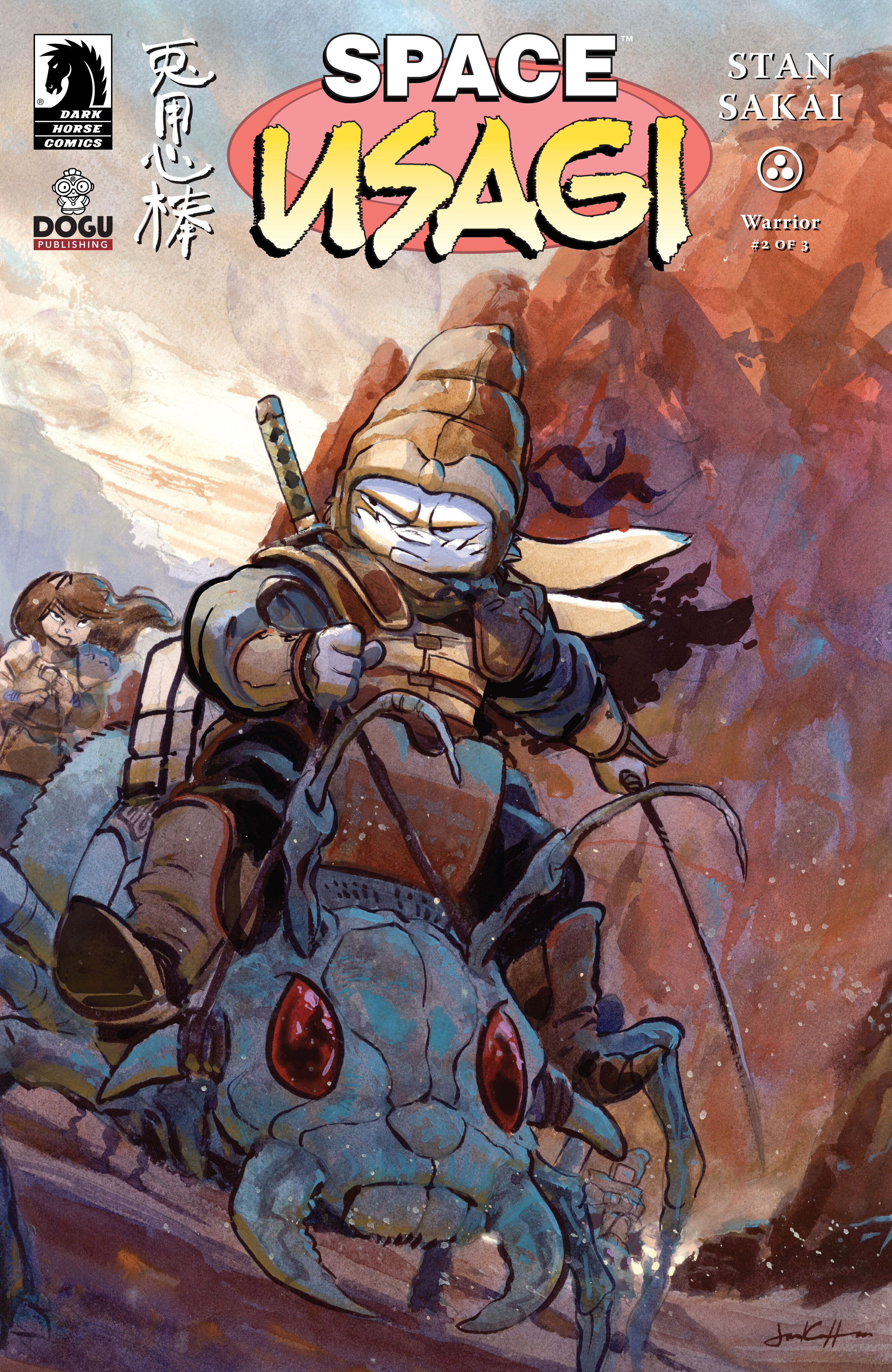 Space Usagi: Warrior #2 (Cover B) (Jared Cullum)