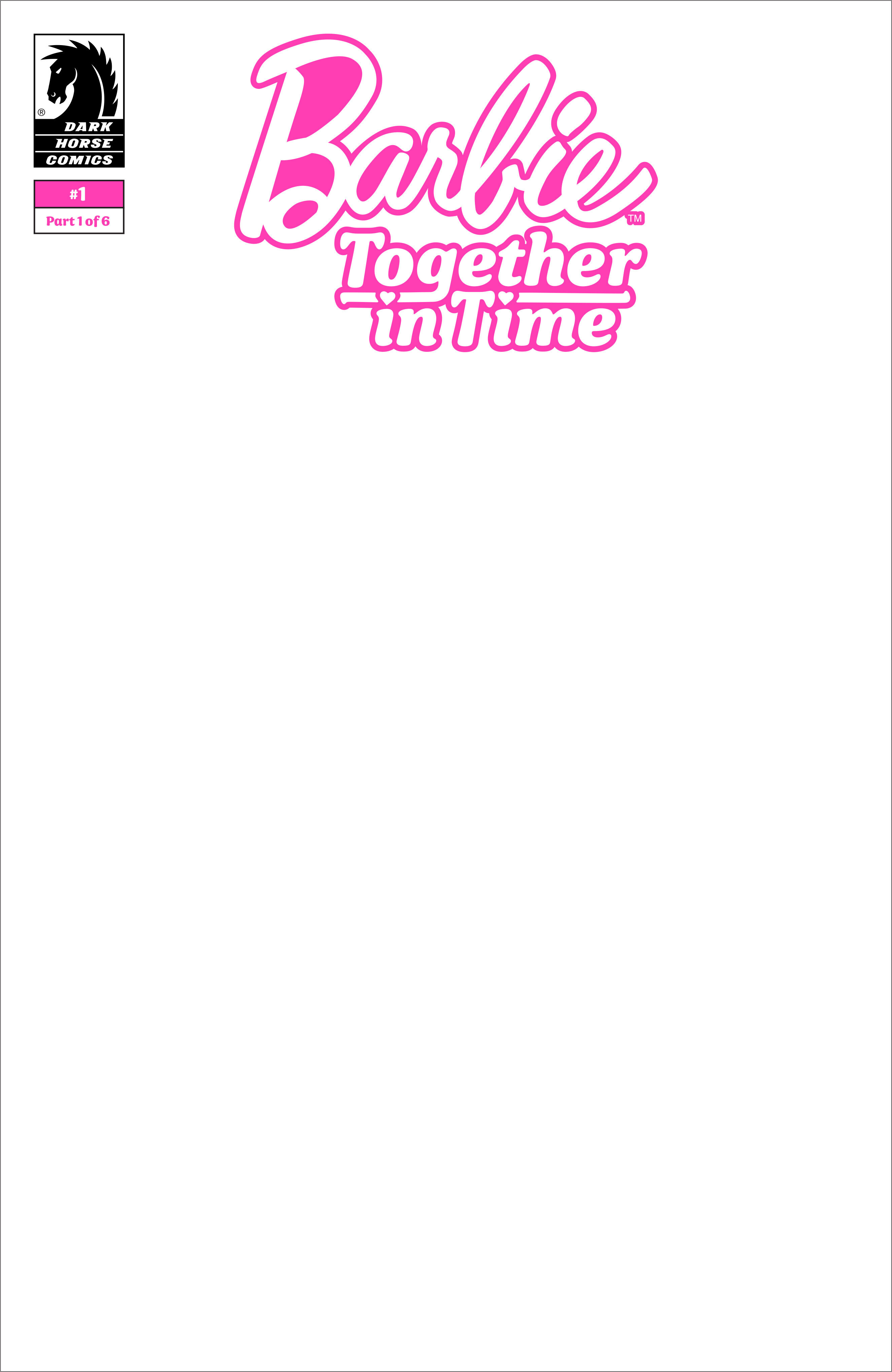 Barbie #1 (Cover E) (Blank Sketch)
