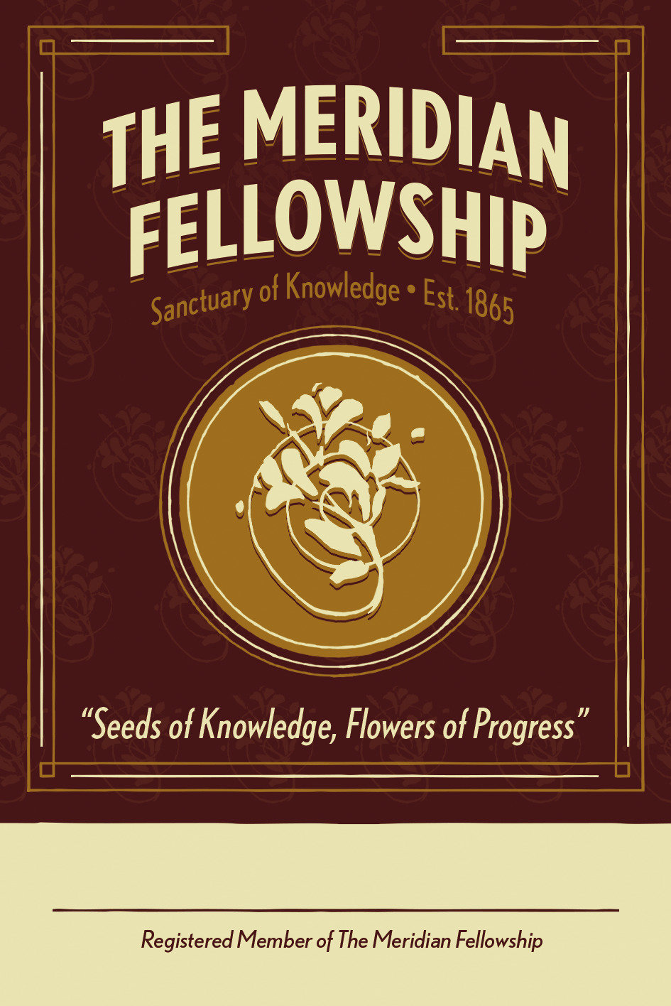 Weekly Pull list - Roots of Madness #2 Meridian Fellowship Staff Badge 10-Pack 1:10