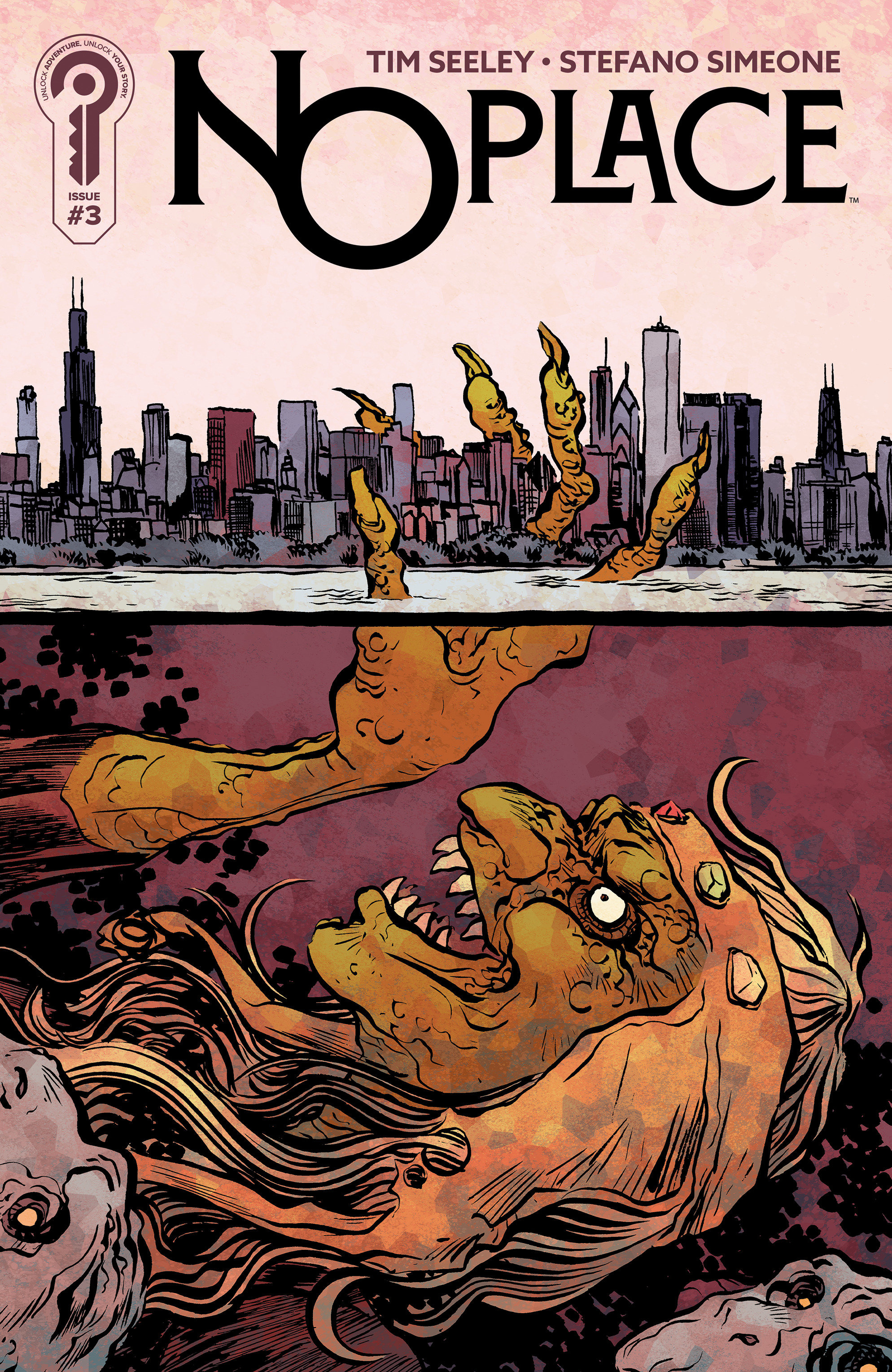 No Place #3 Cover B Jesse Lonergan