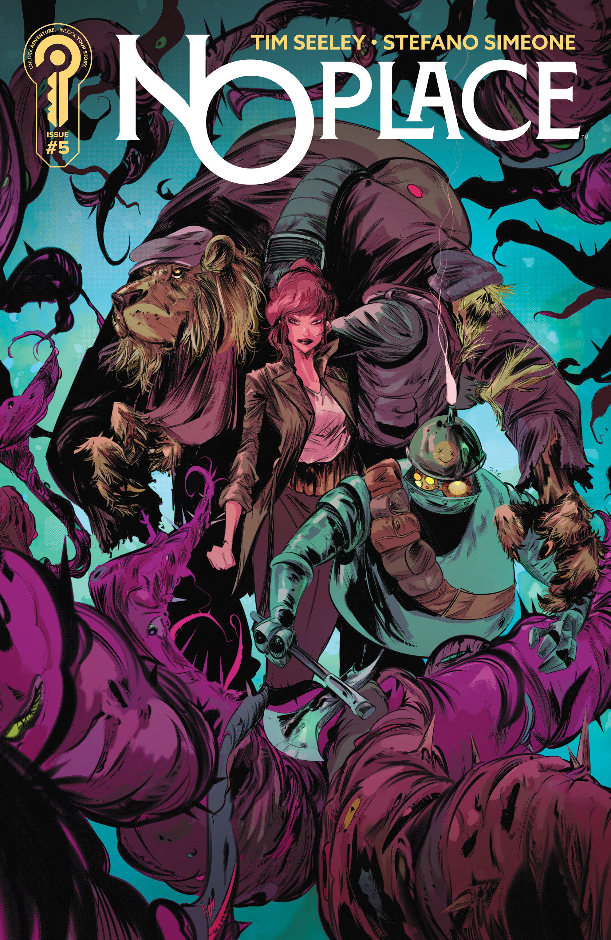 No Place #5 Cover A Stefano Simeone