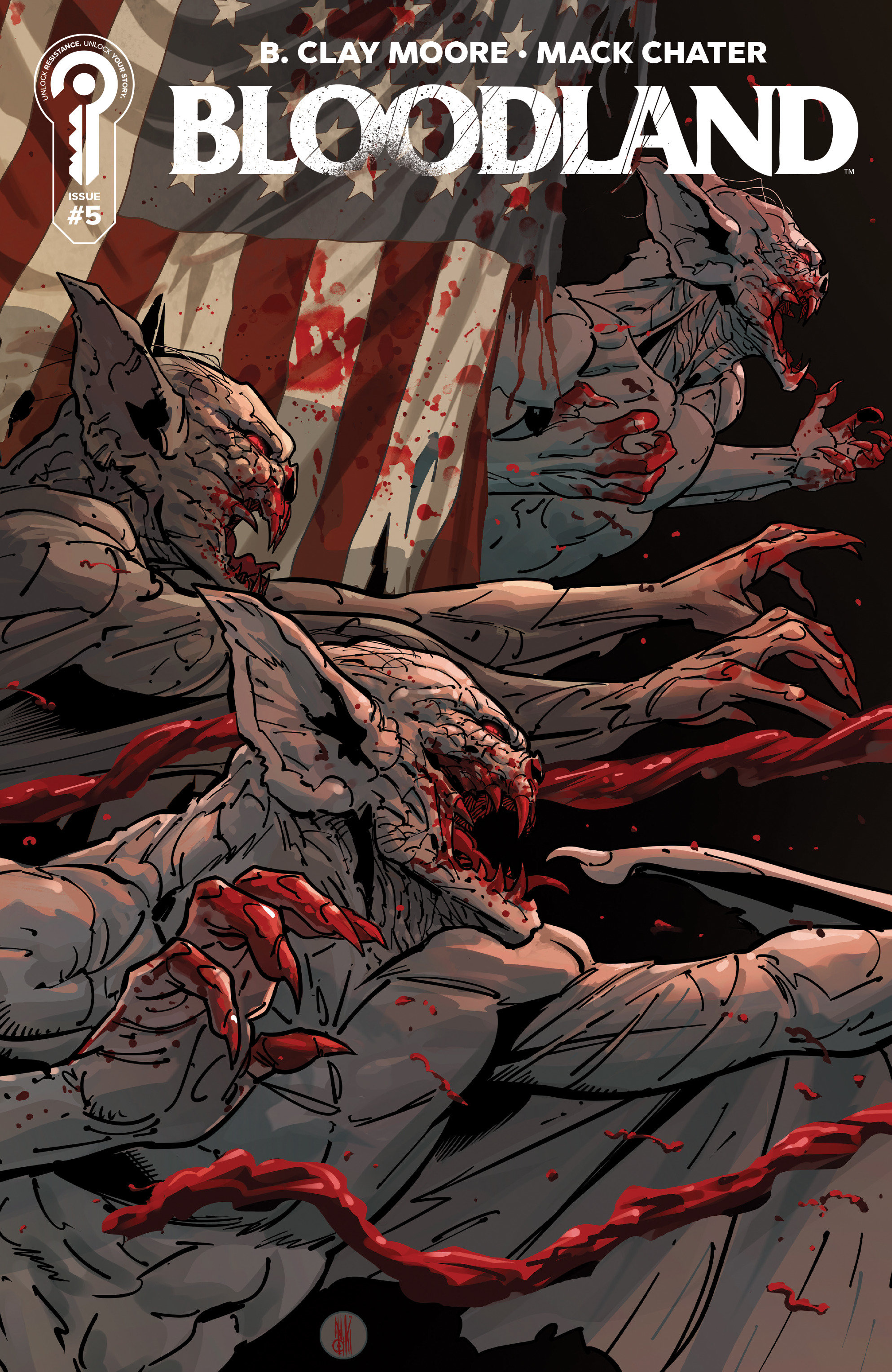 Bloodland #5 Cover B Inaki Miranda