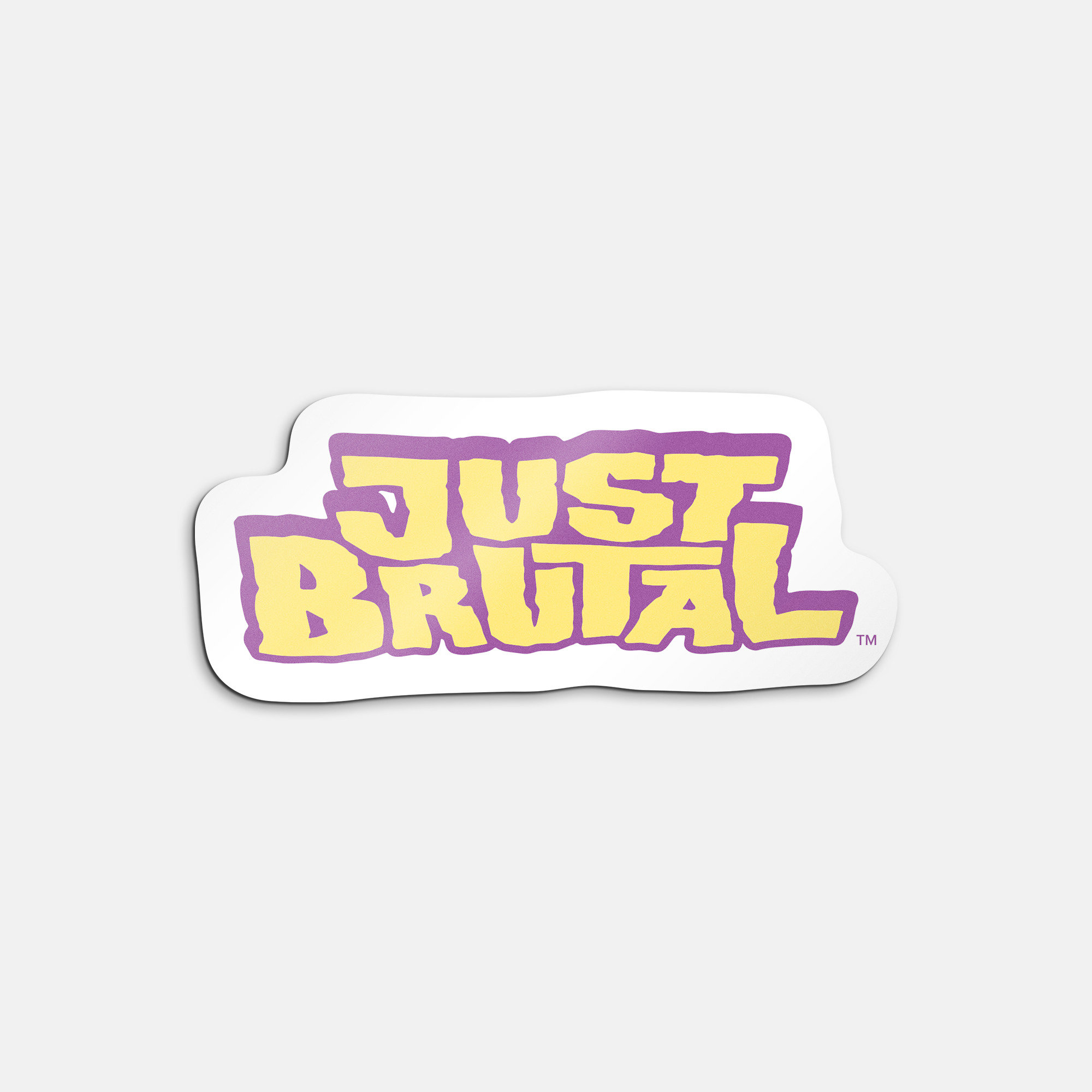 Just Brutal #2 Logo Sticker 20 Copy Pack 1 in 10