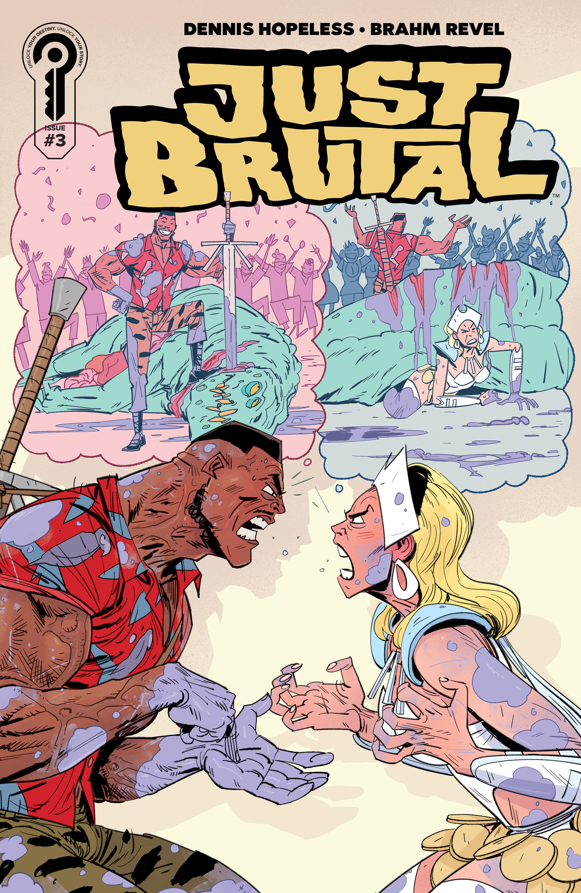 Just Brutal #3 Cover A Brahm Revel
