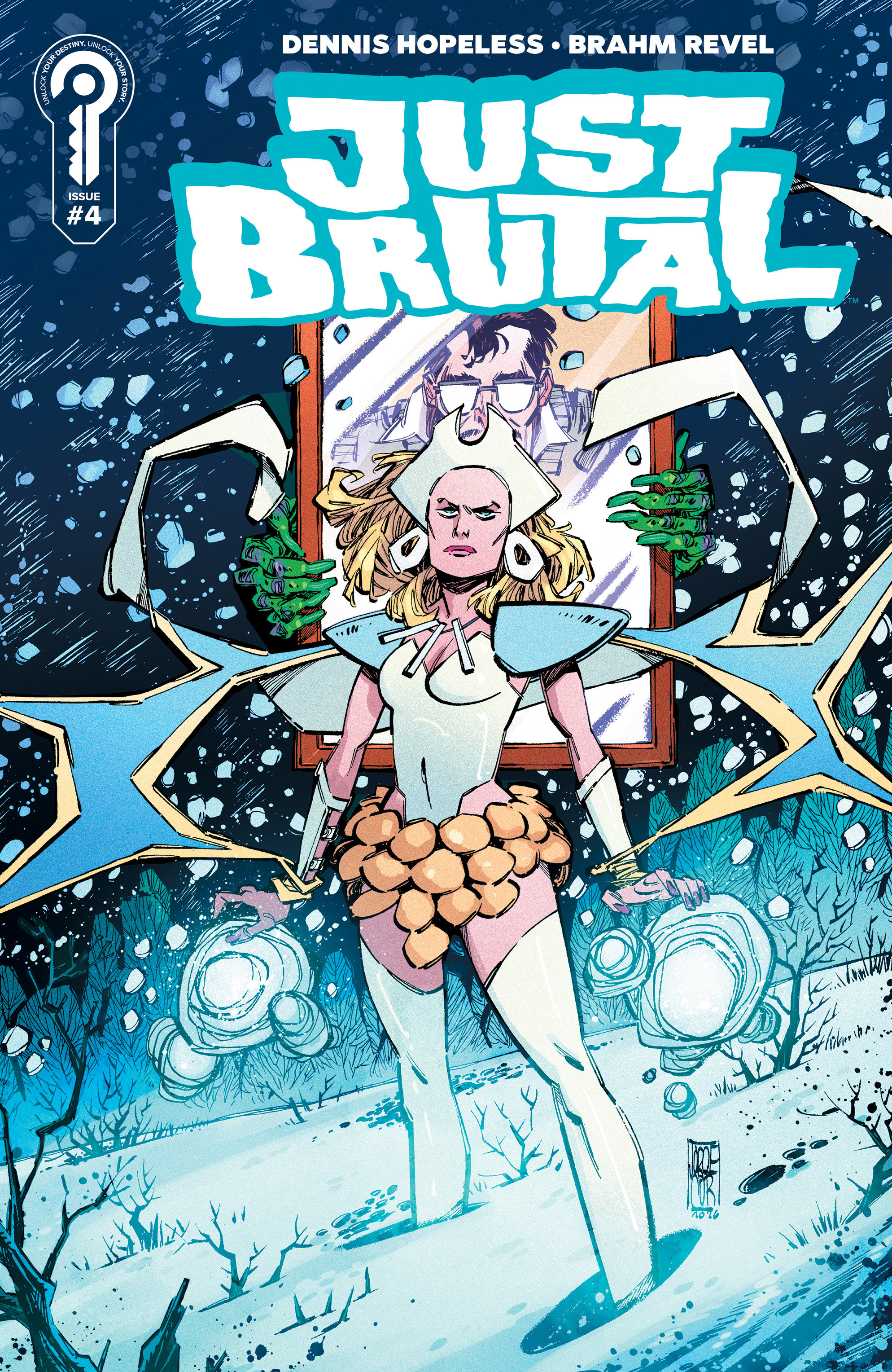 Just Brutal #4 Cover B Jorge Corona