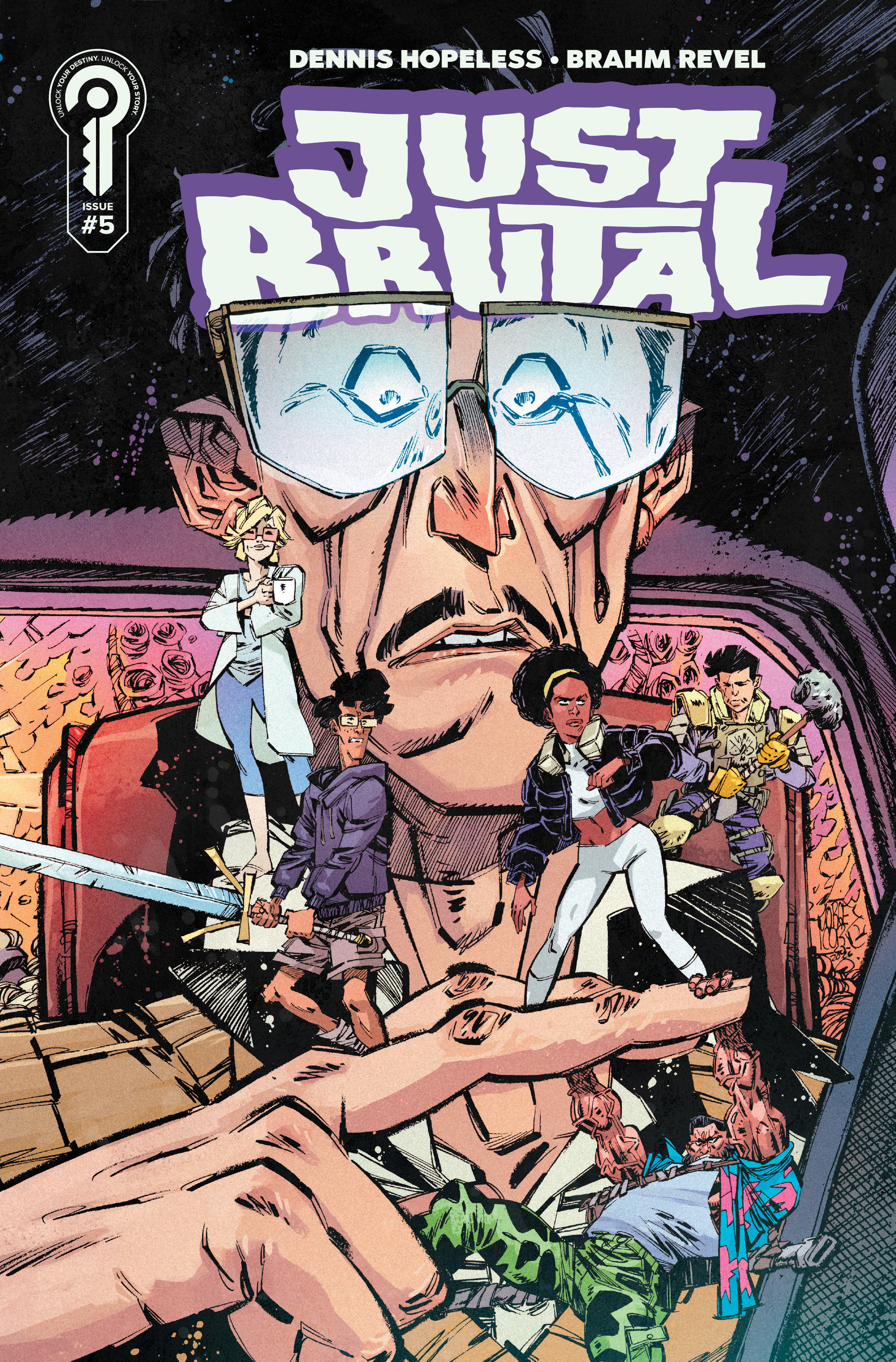 Just Brutal #5 Cover B Jorge Corona