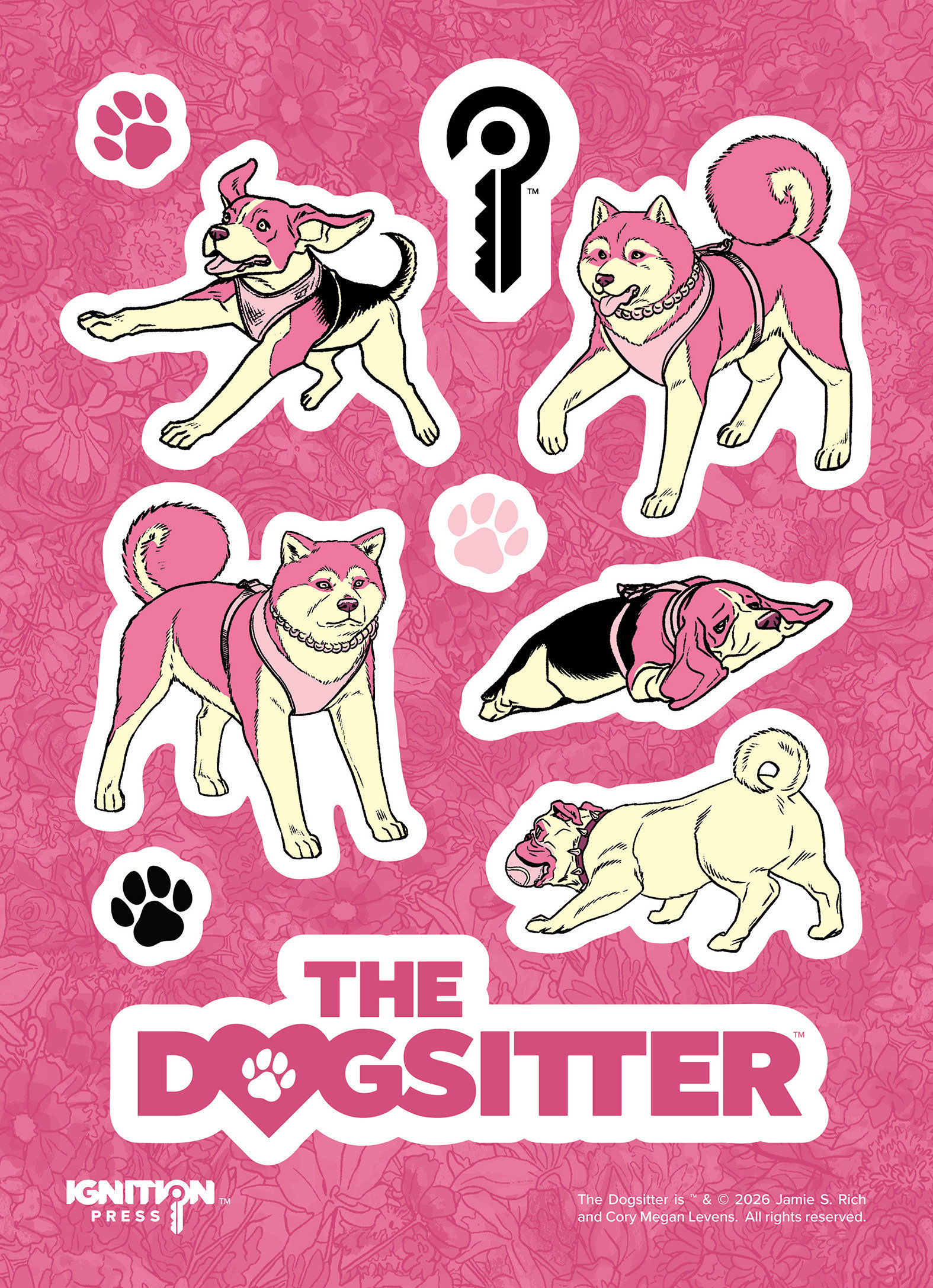 The Dogsitter #2 Sticker Sheet 10-Copy Pack 1:10