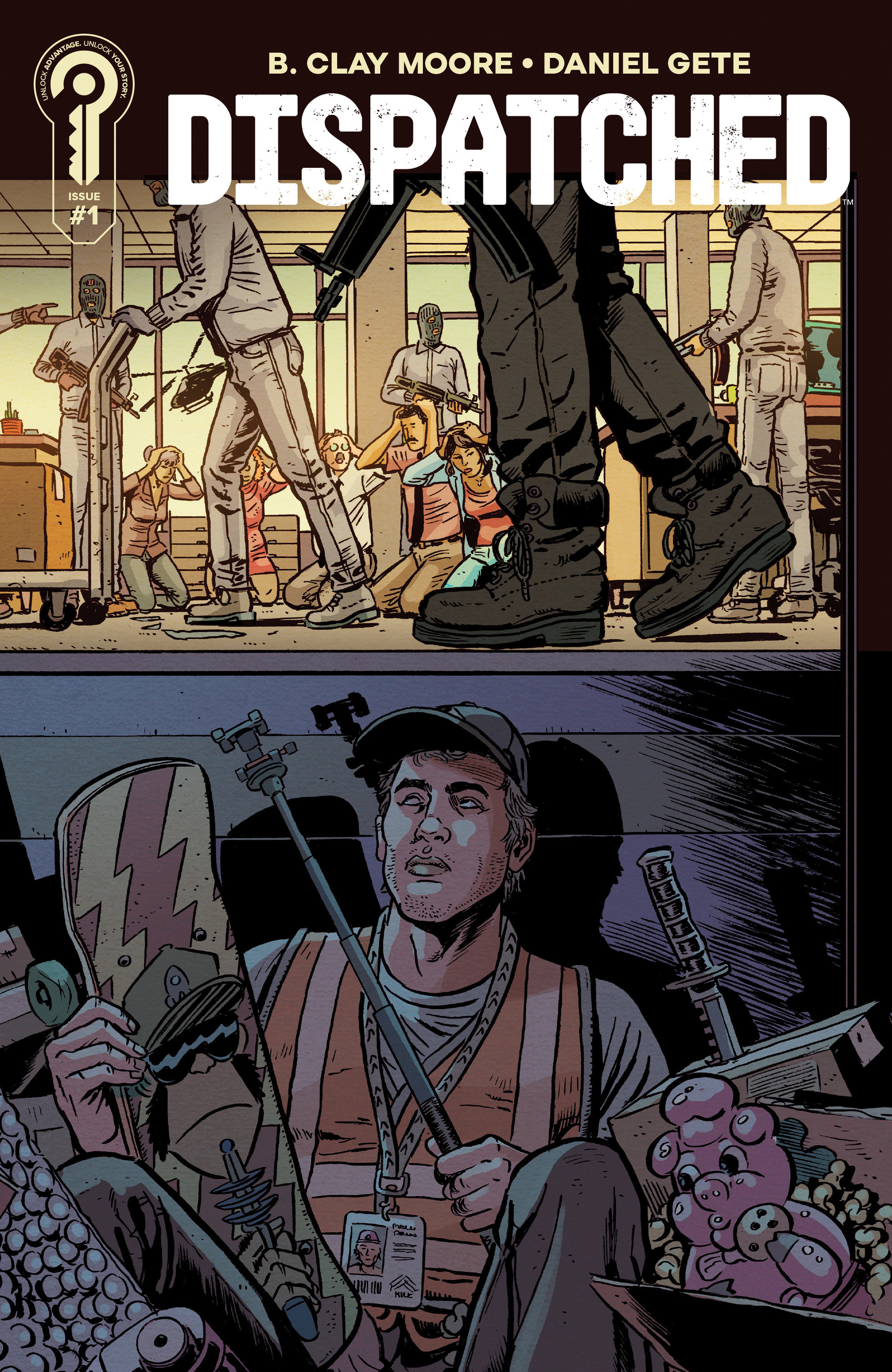 Dispatched #1 Cover B David Lapham