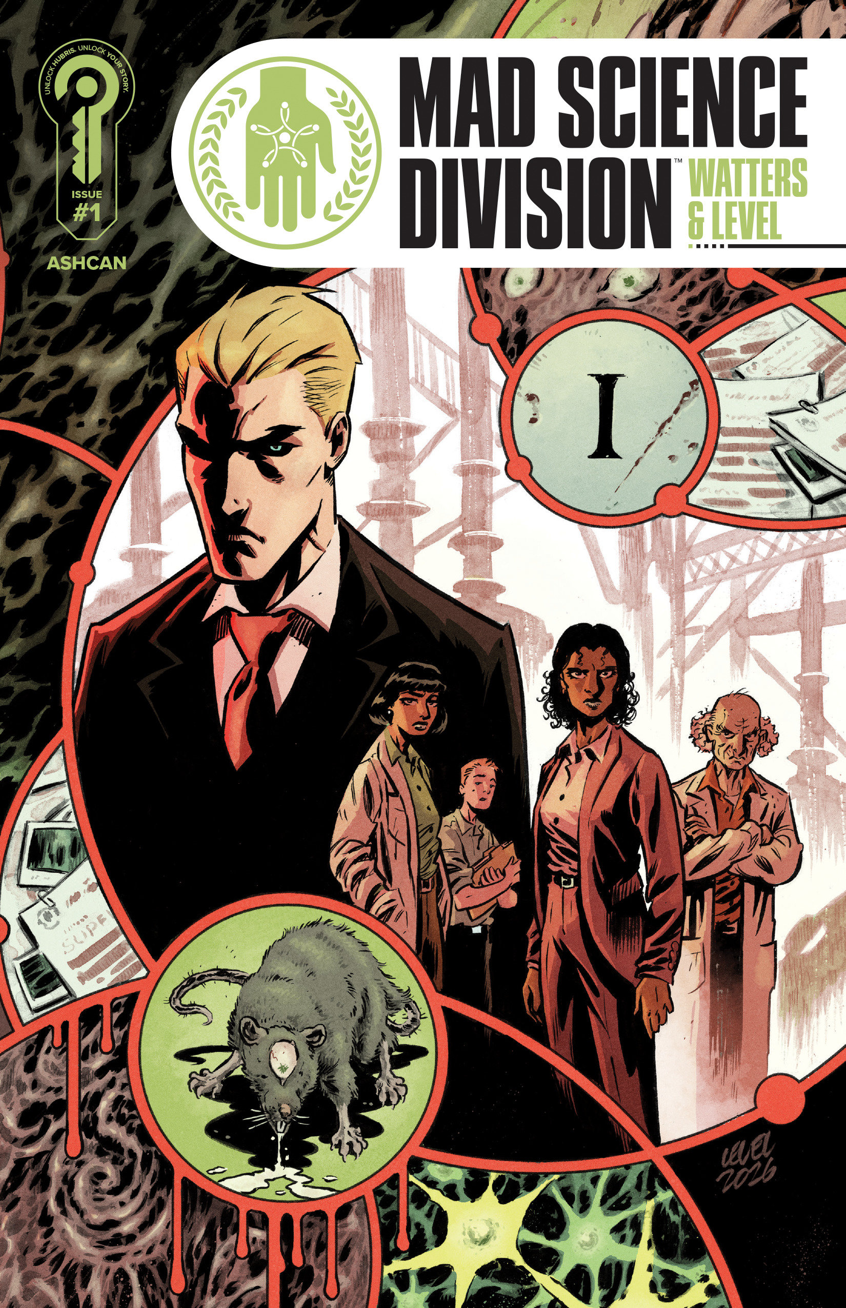 Prima Apparata #1 Mad Science Division 20 Copy Ashcan Pack 1:5