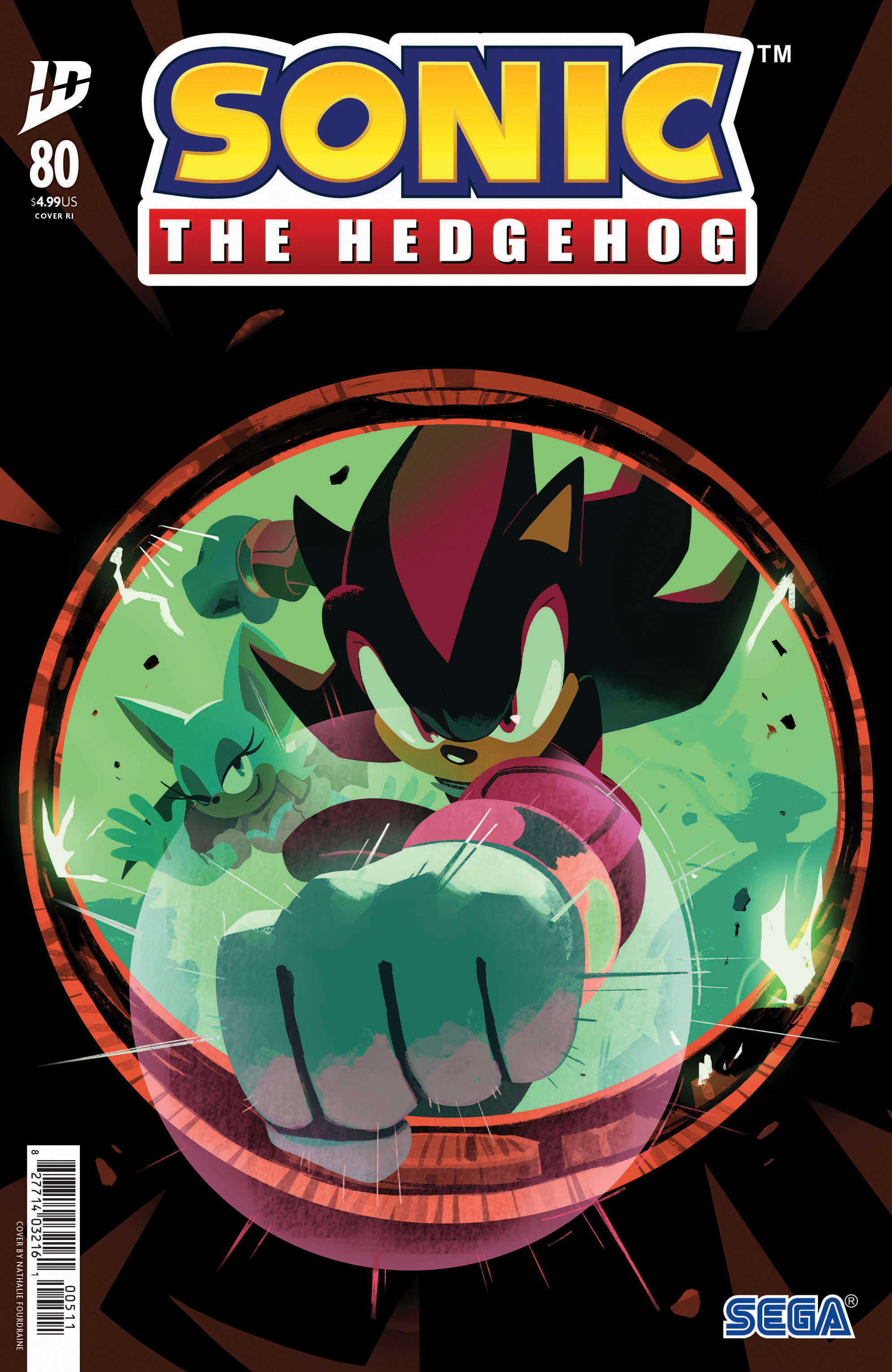 Sonic The Hedgehog #80 Variant Ri (25) (Fourdraine)