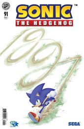  AUG200820260991 | SONİC THE HEDGEHOG @91 VARİANT B (HAİNES) PRE ORDER/ÖN SİPARİŞ [AUG26] | IDW  