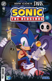  AUG200820260993 | SONİC THE HEDGEHOG @91 VARİANT E (KAREH IDW GOES DARK VARİANT) PRE ORDER/ÖN SİPARİŞ [AUG26] | IDW  
