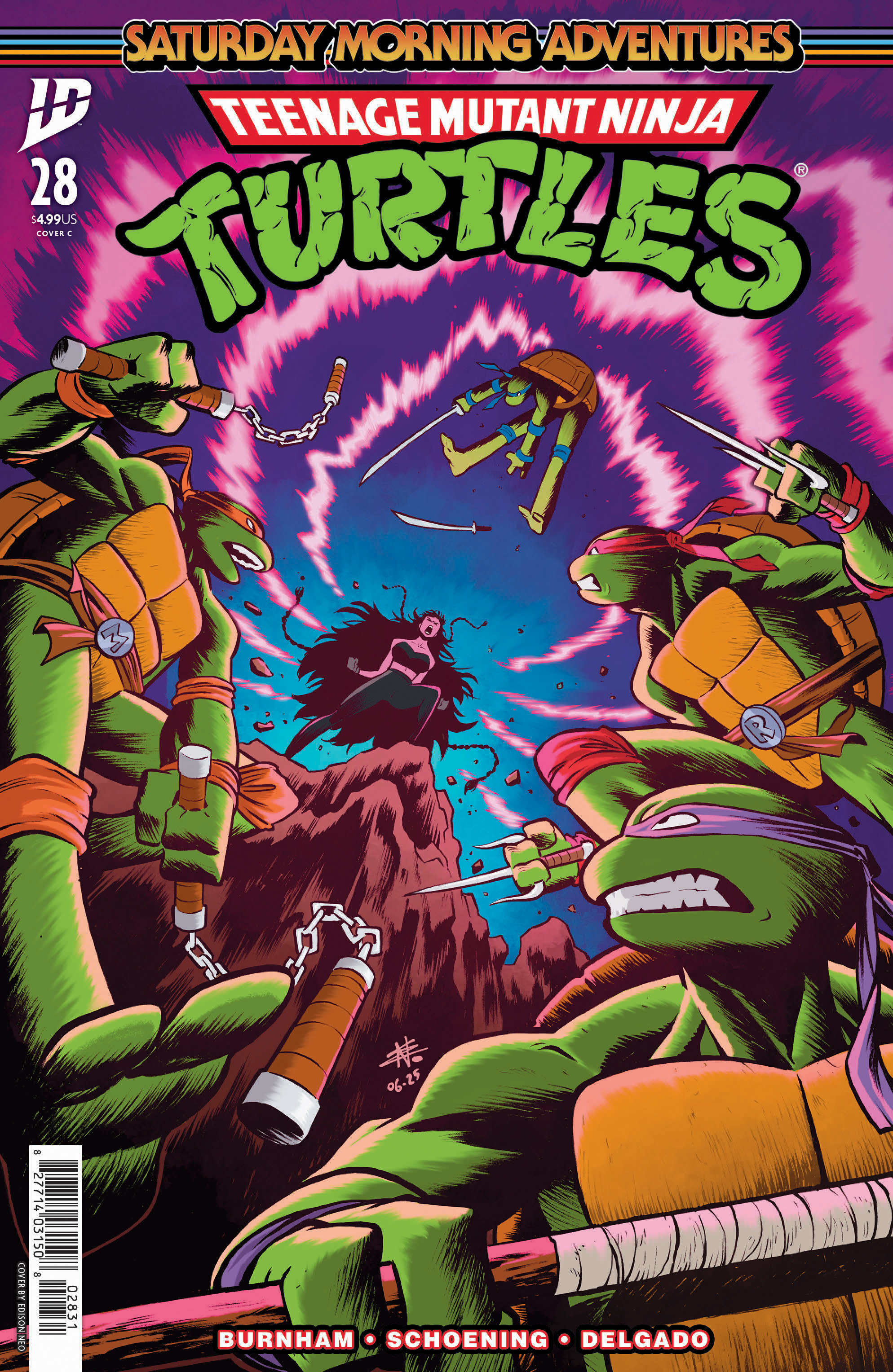 Teenage Mutant Ninja Turtles: Saturday Morning Adventures #28 Variant C ()