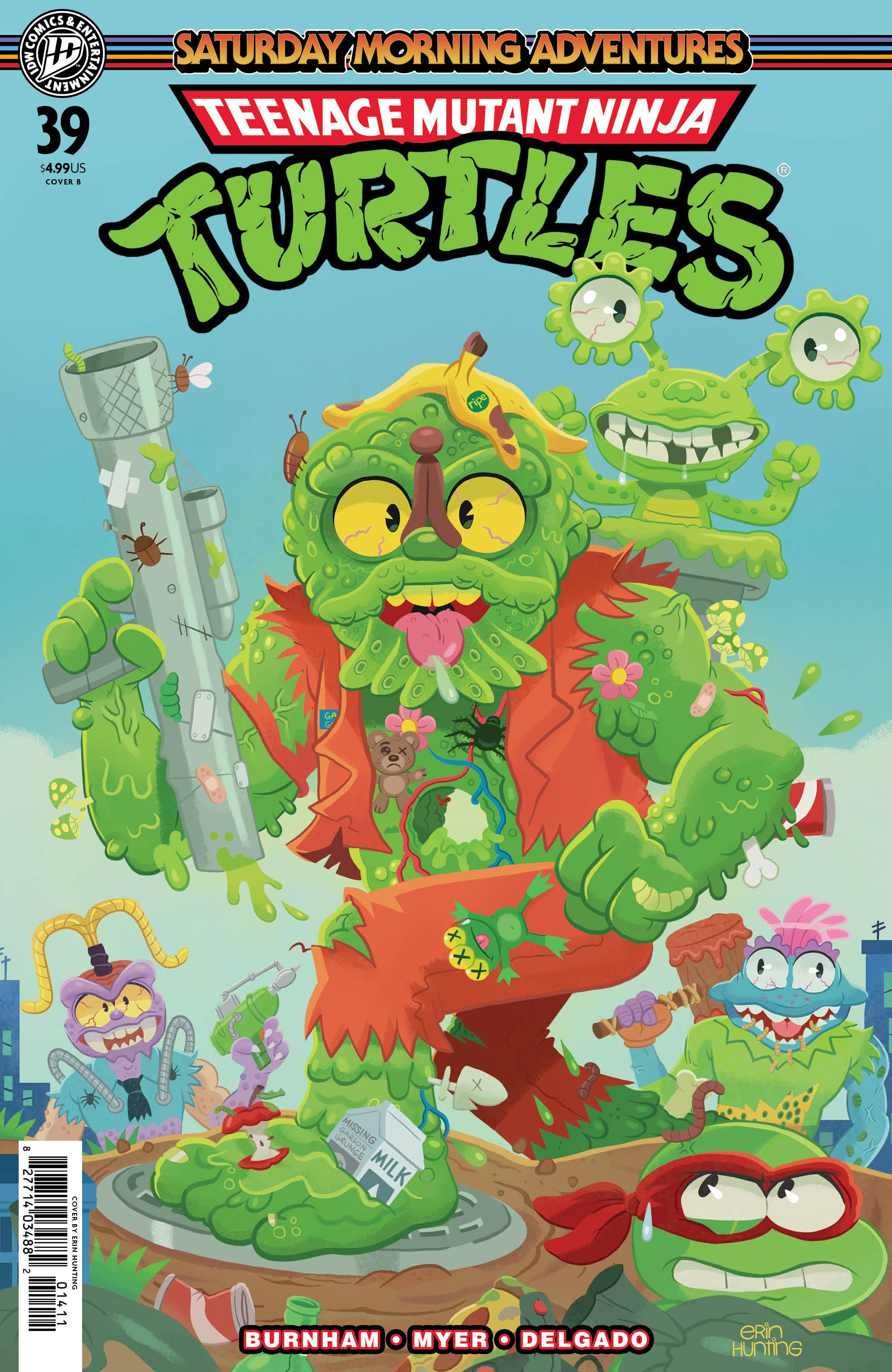 Teenage Mutant Ninja Turtles: Saturday Morning Adventures #39 Variant B (Hunting)
