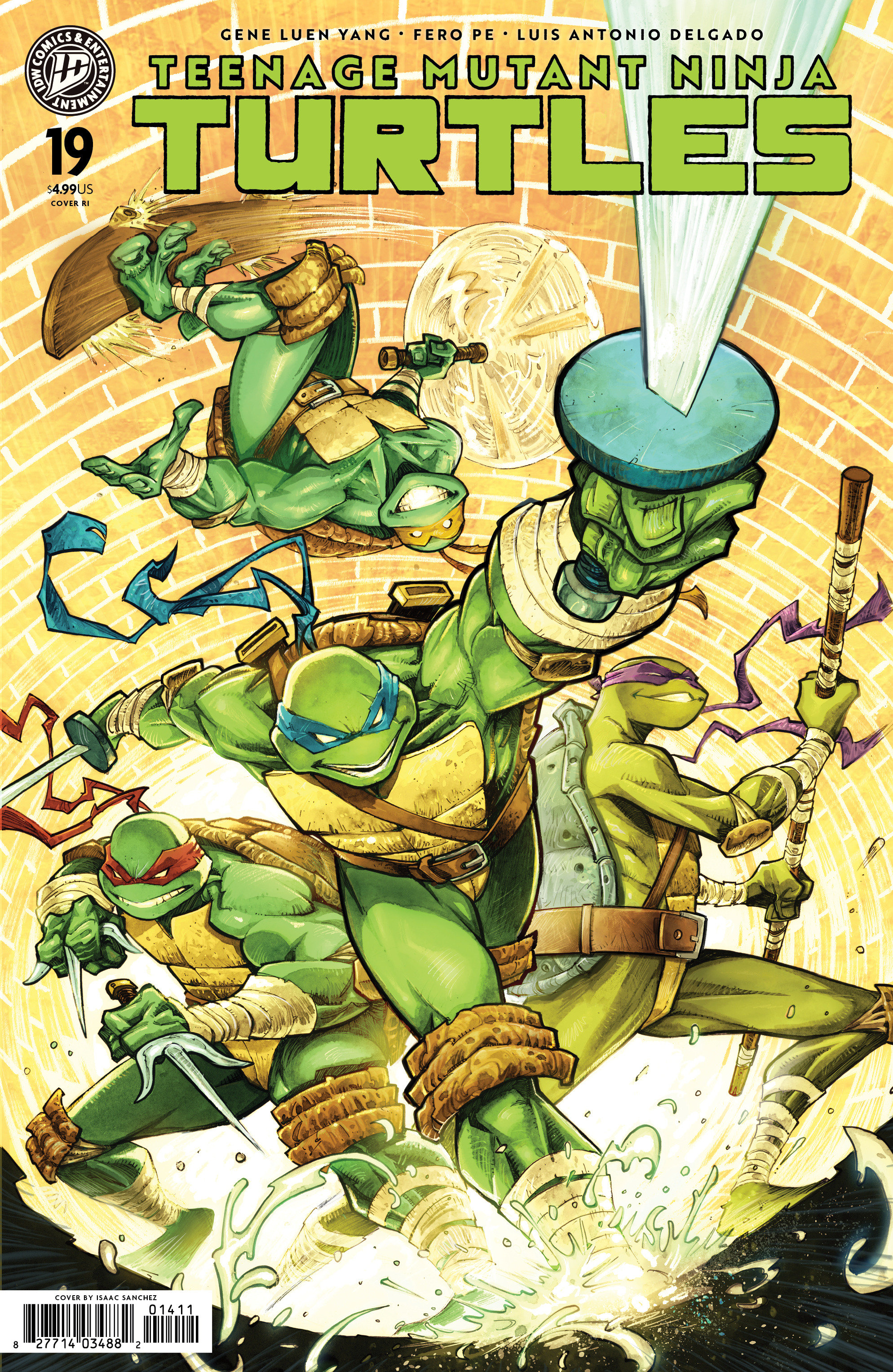 Teenage Mutant Ninja Turtles #19 Variant Ri (50) (González)