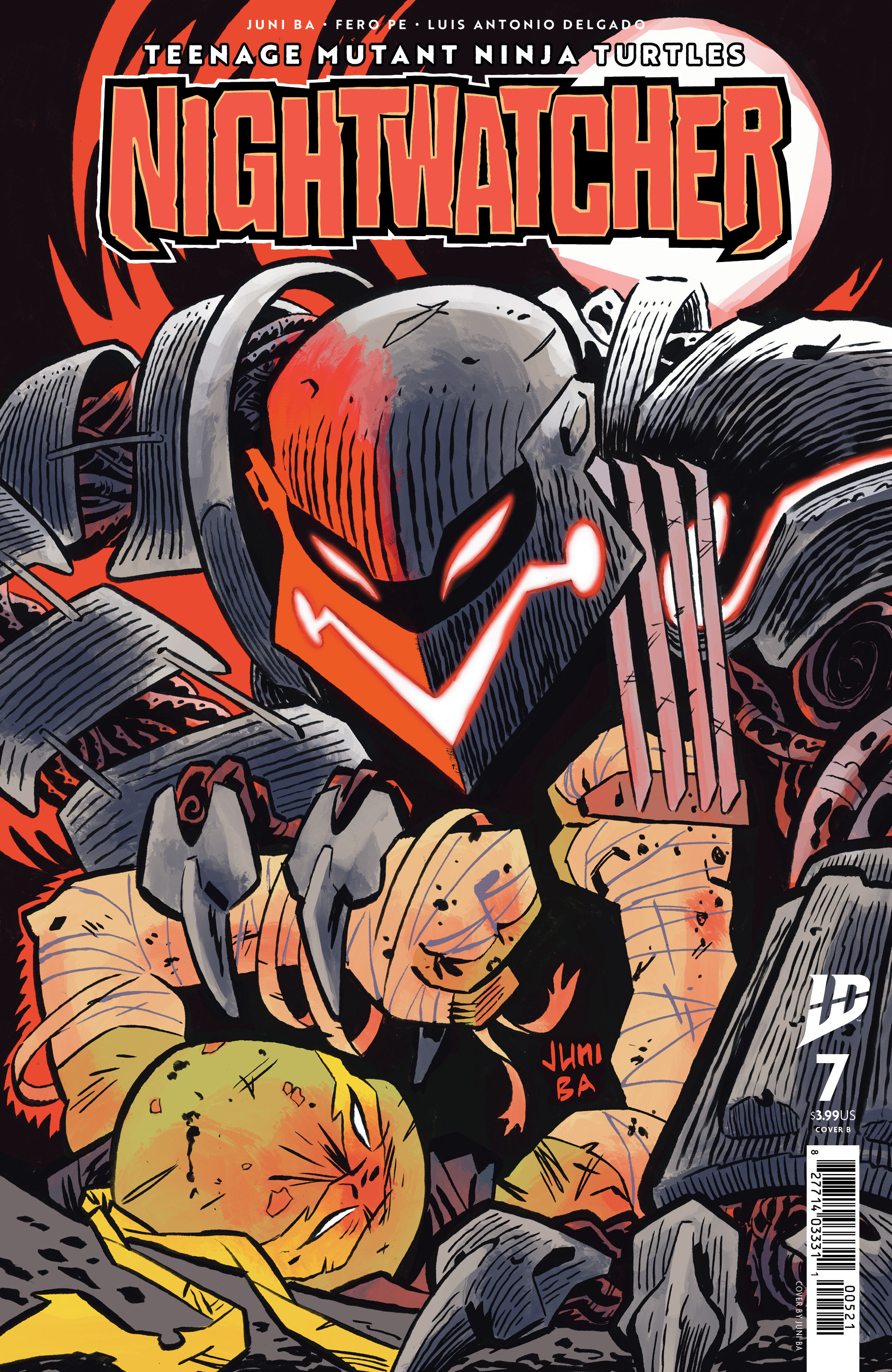 Teenage Mutant Ninja Turtles Nightwatcher #7 Cover B Ba