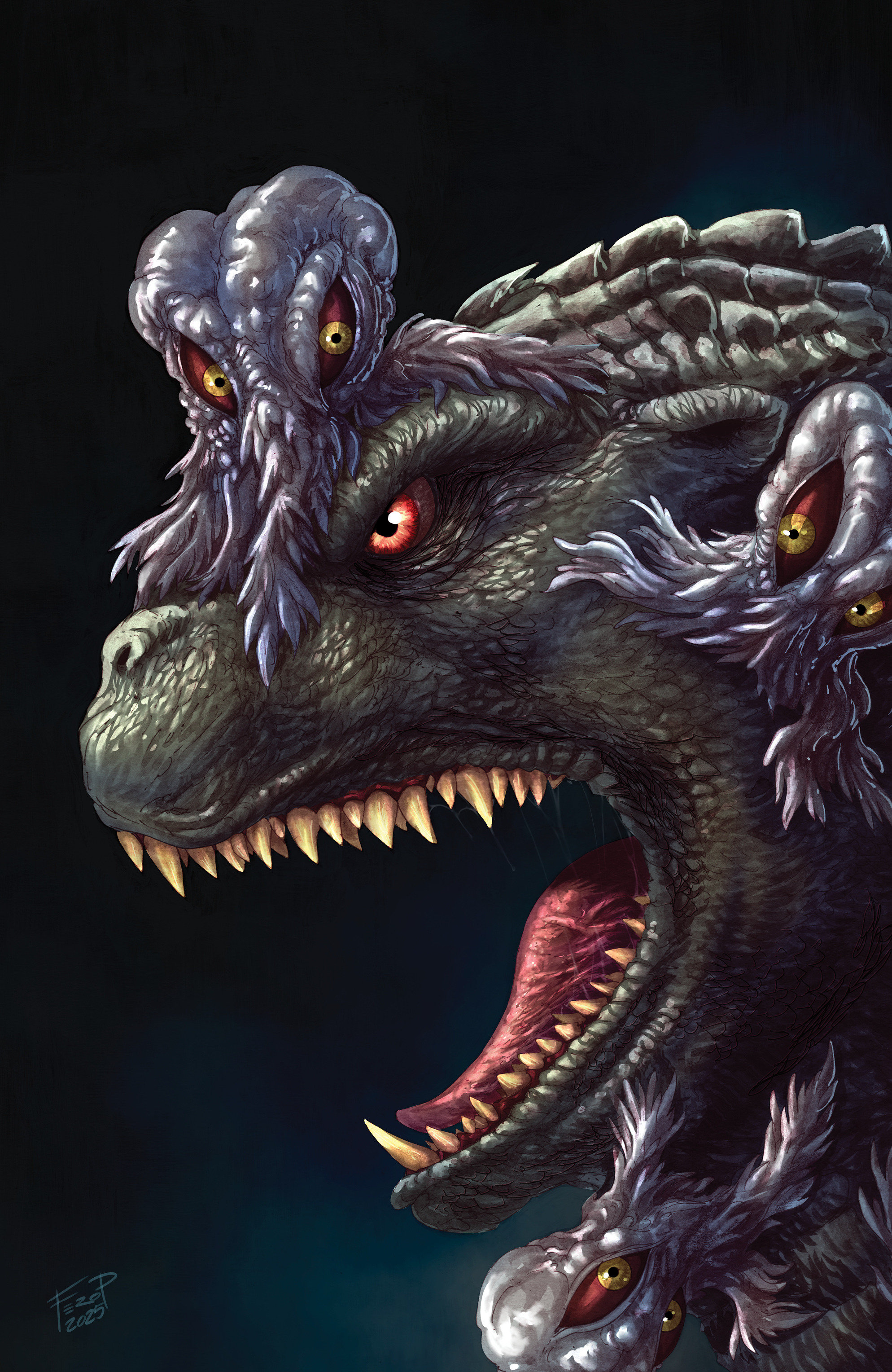 Godzilla: Here There Be Aliens #2 Variant RI (25) (Pe Full Art)