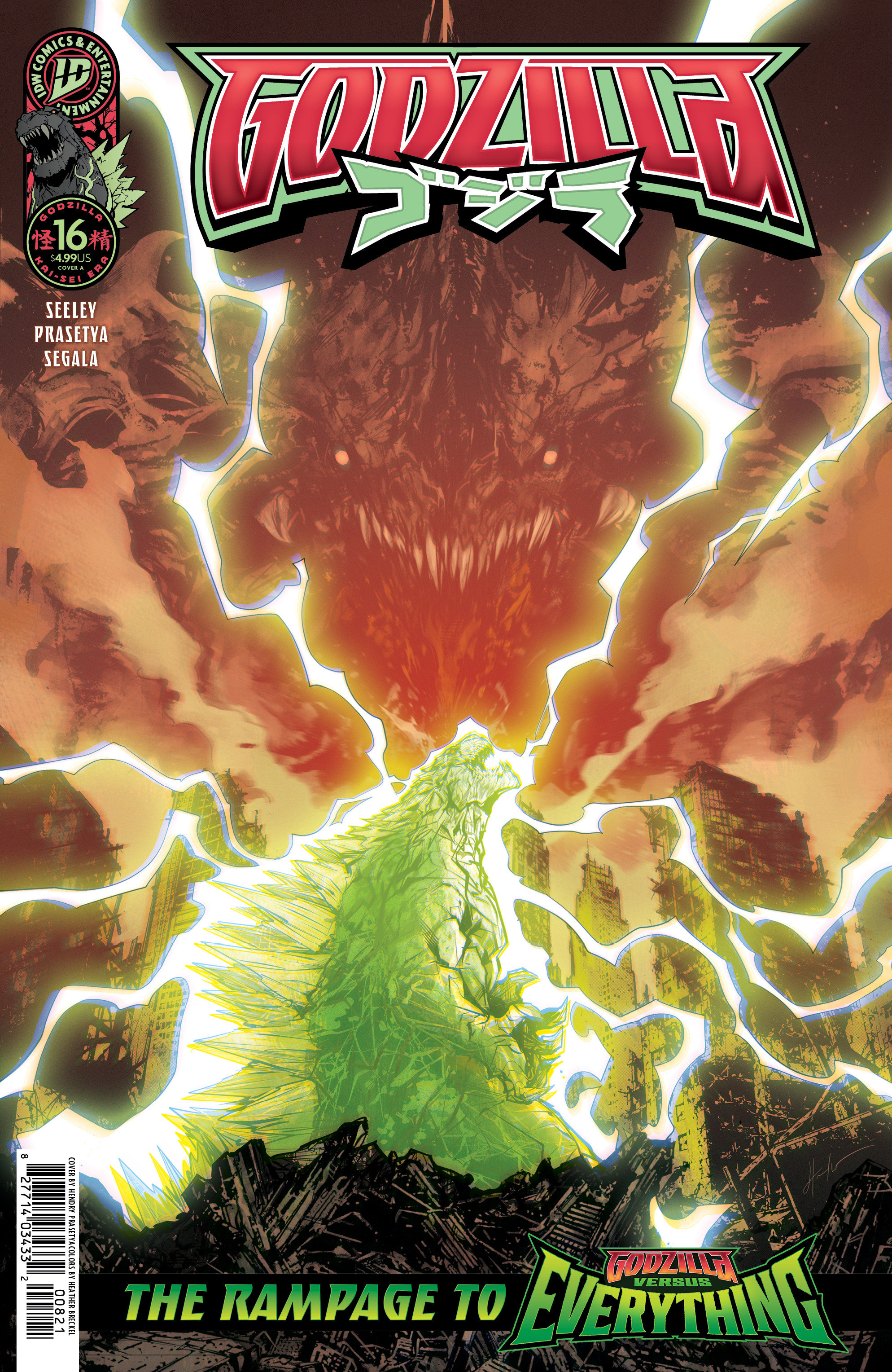 Godzilla [Kai Sei Era] #16 Cover A (Prasetya)