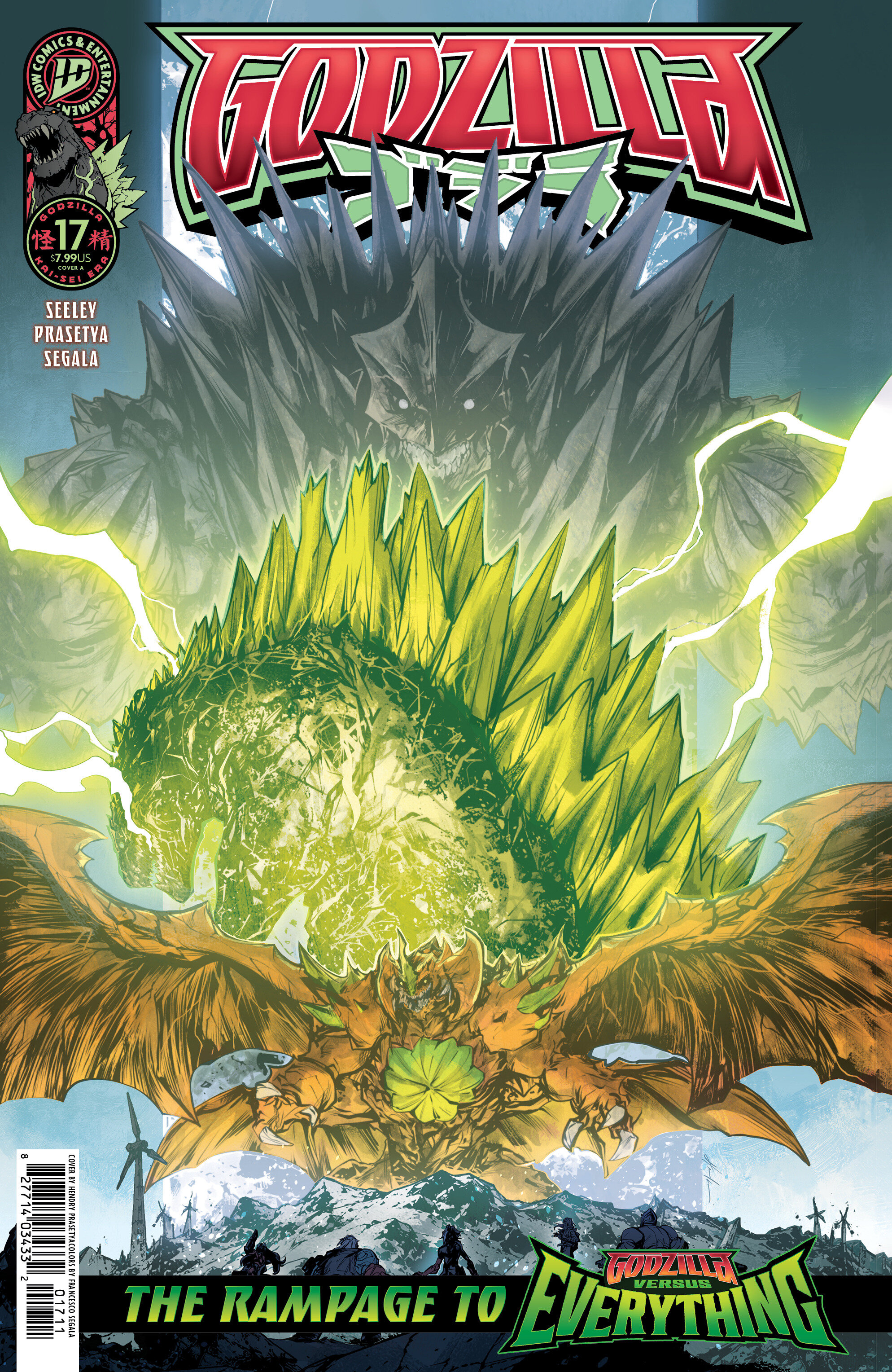 Godzilla [Kai Sei Era] #17 Cover A (Prasetya)