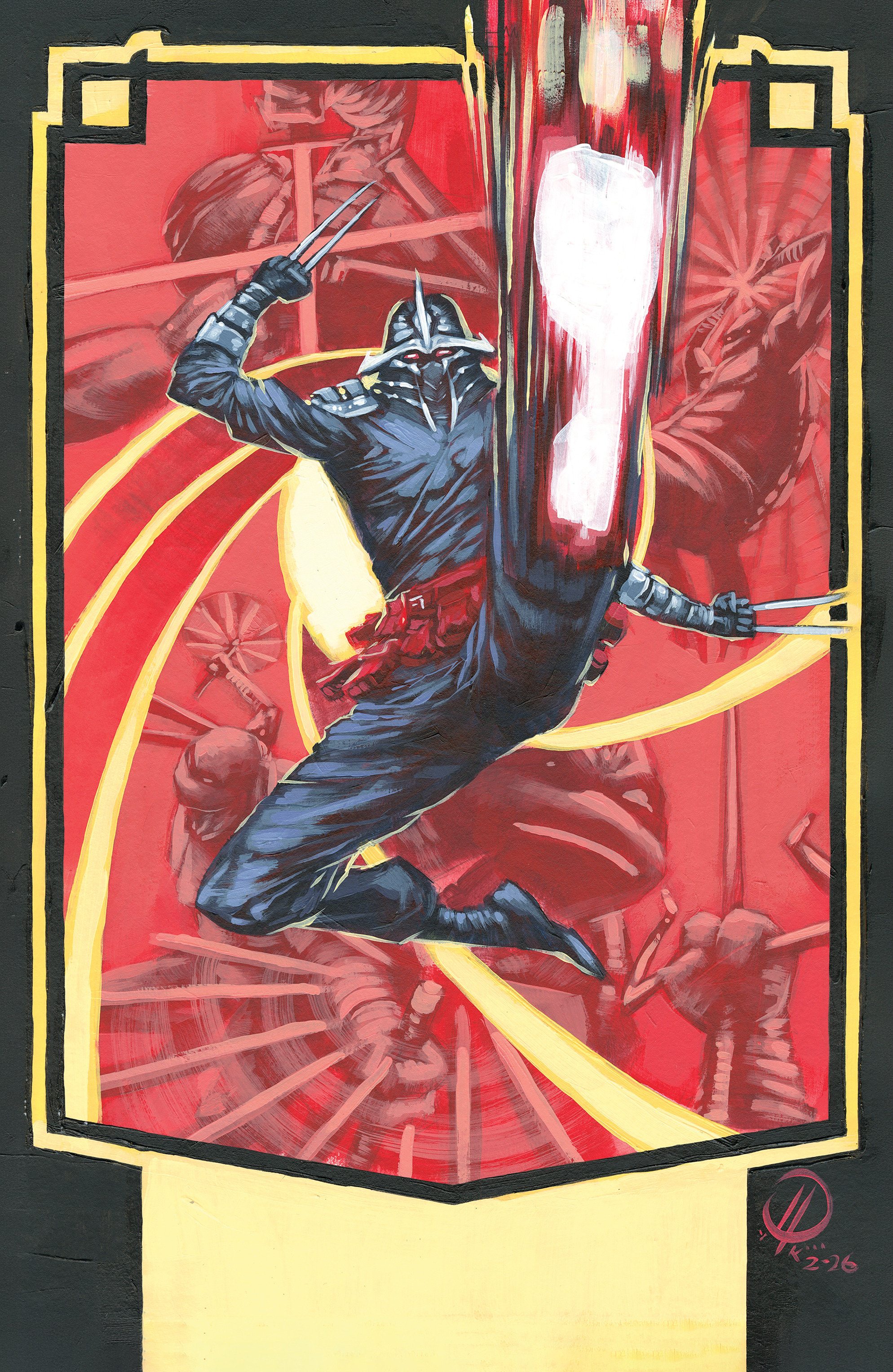 Teenage Mutant Ninja Turtles: Shredder #14 Variant Ri (10) (Rudy Full Art)