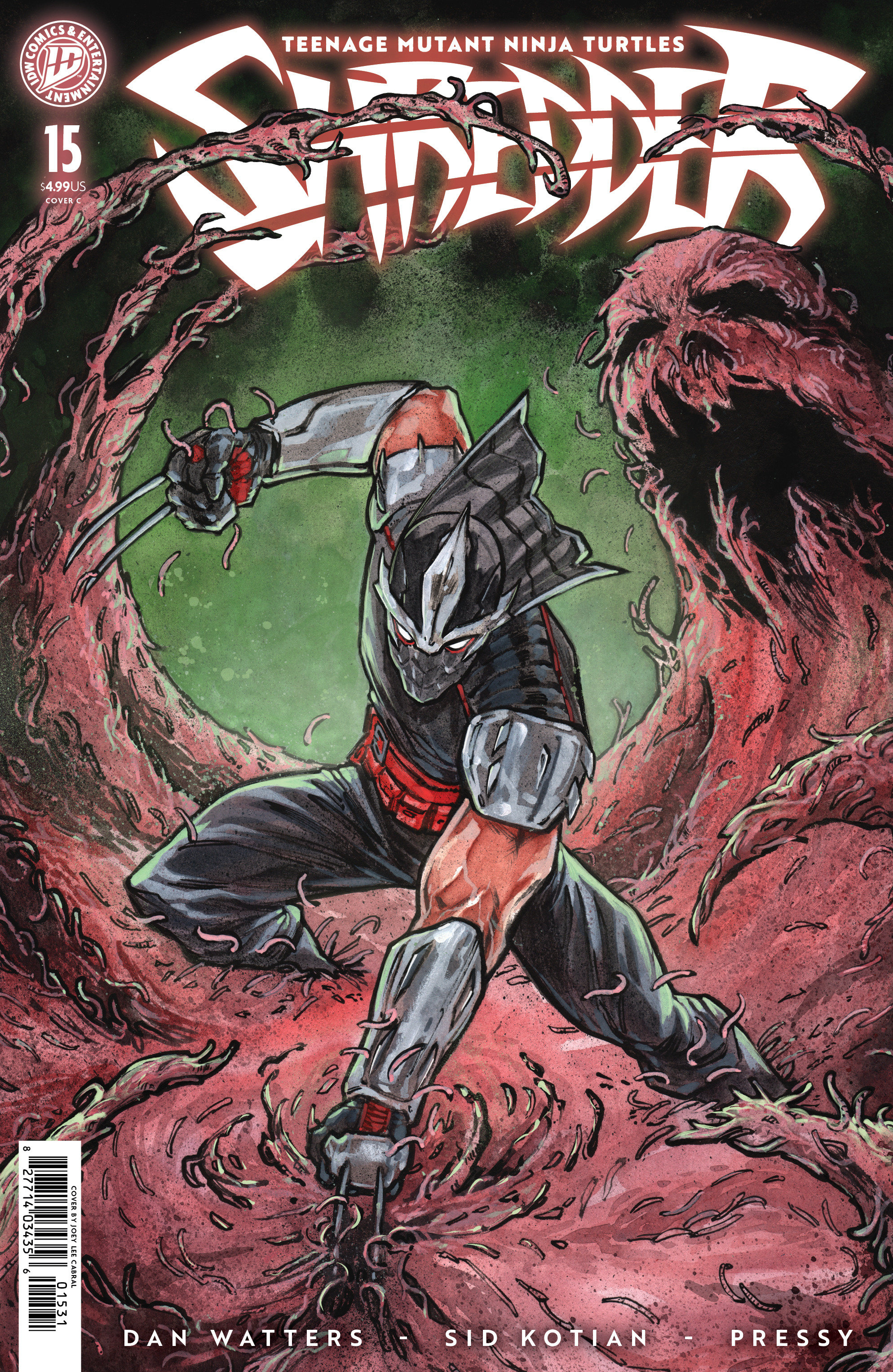 Teenage Mutant Ninja Turtles: Shredder #15 Variant C (Cabral)