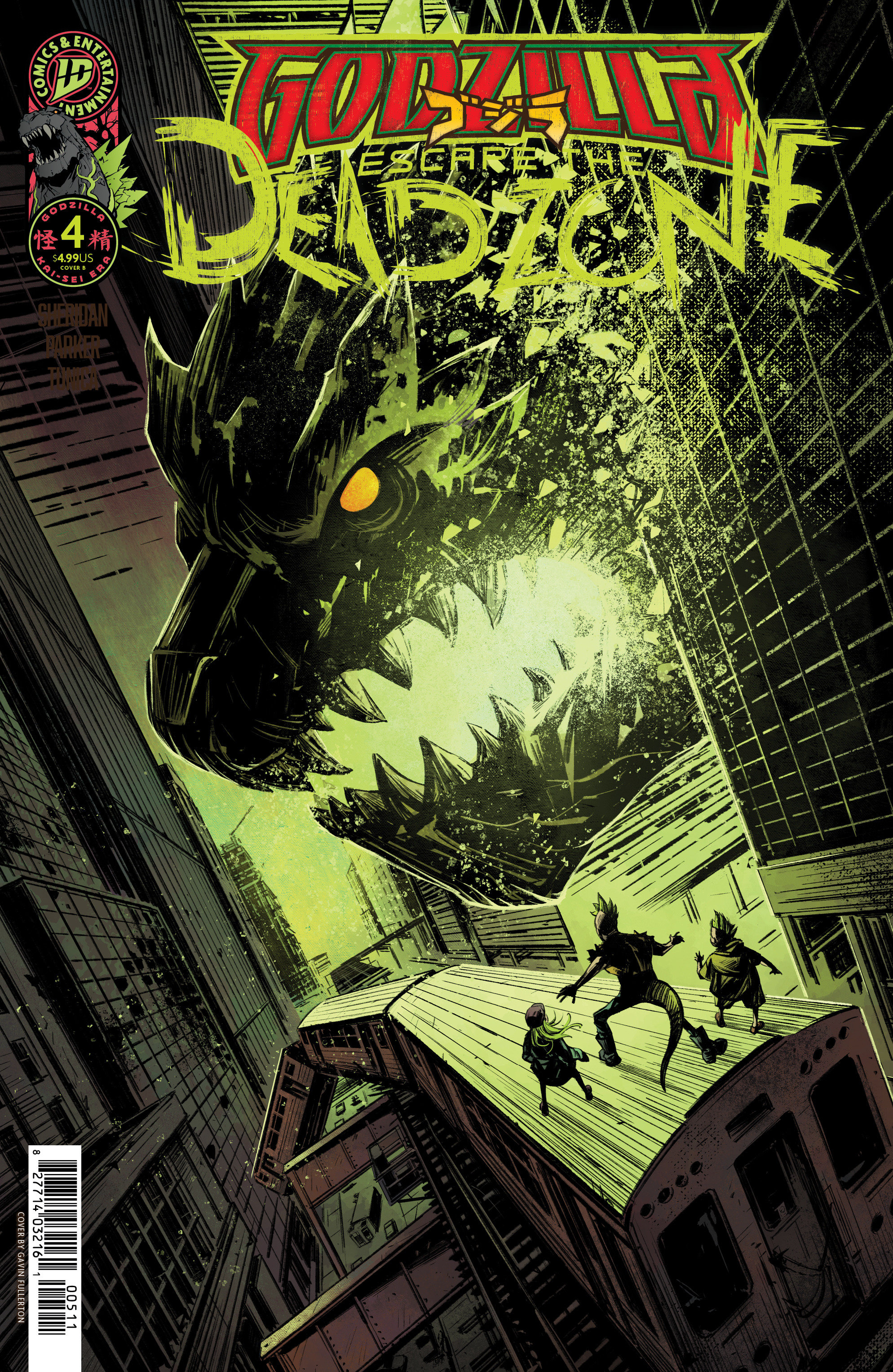 Weekly Pull list - Godzilla: Escape the Deadzone [Kai-Sei Era] #4 Variant B (Fullerton)