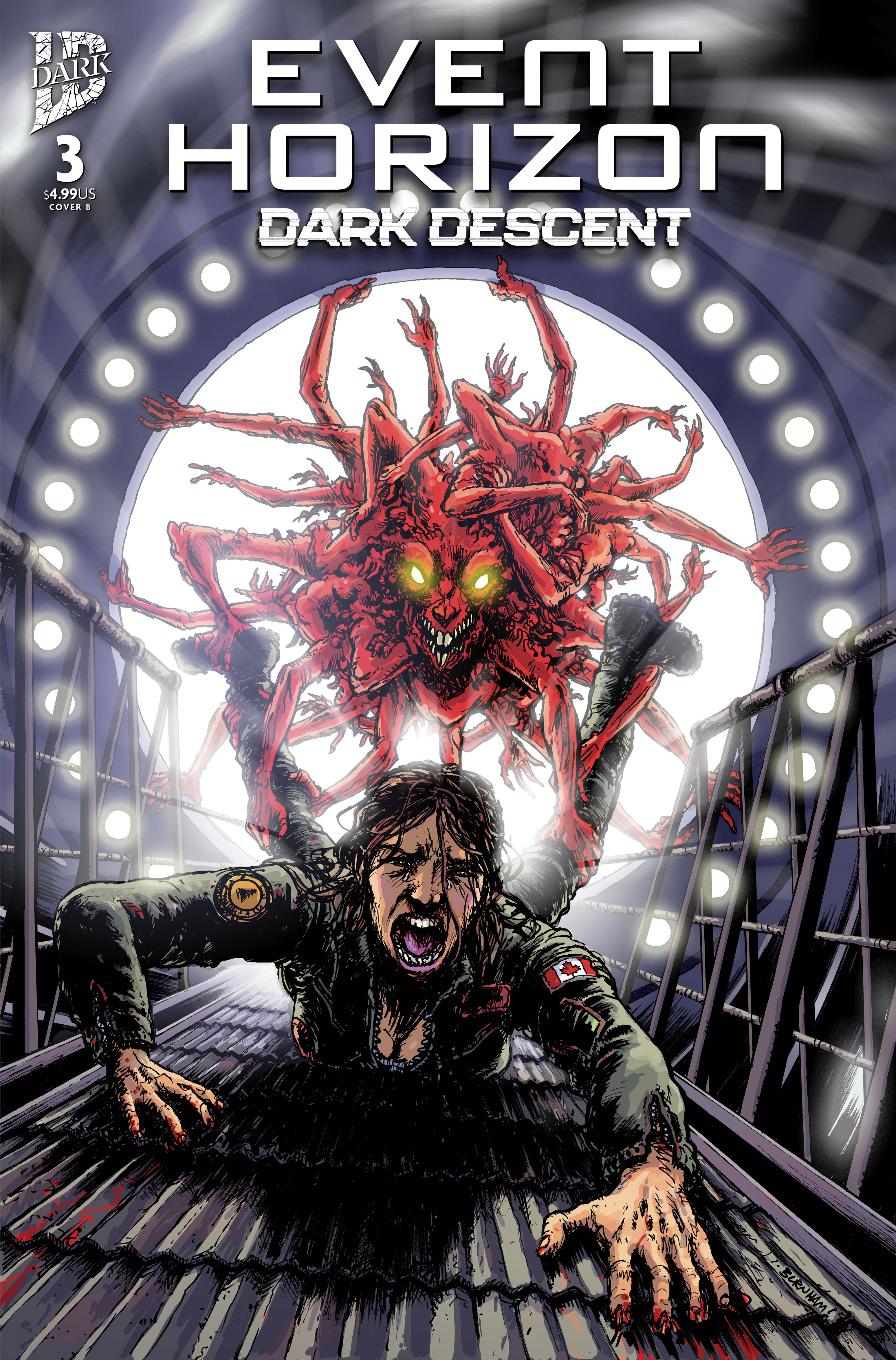 Weekly Pull list - Event Horizon: Dark Descent #3 Variant B (Burnham)