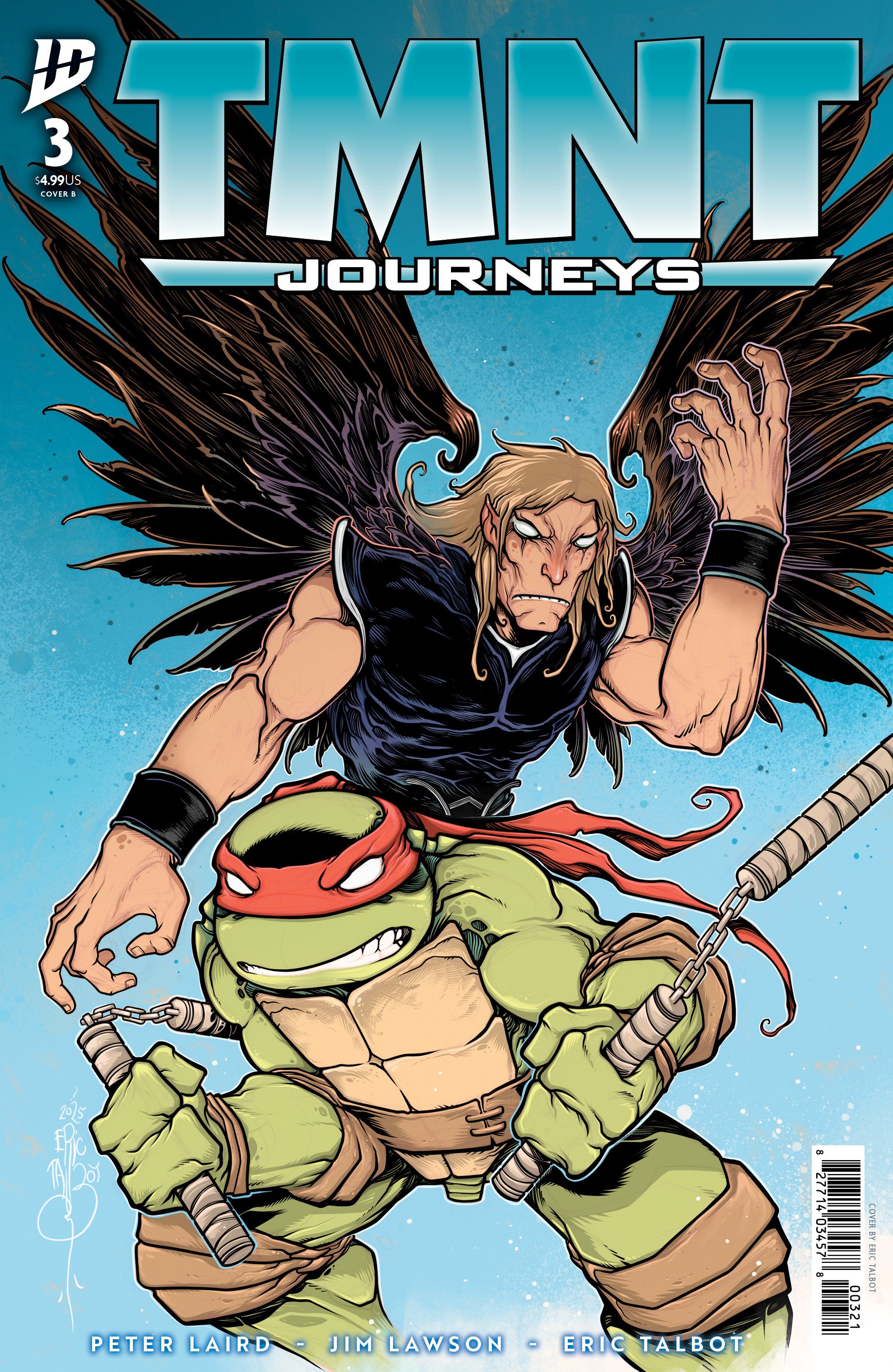 Weekly Pull list - TMNT: Journeys #3 Variant B (Talbot)