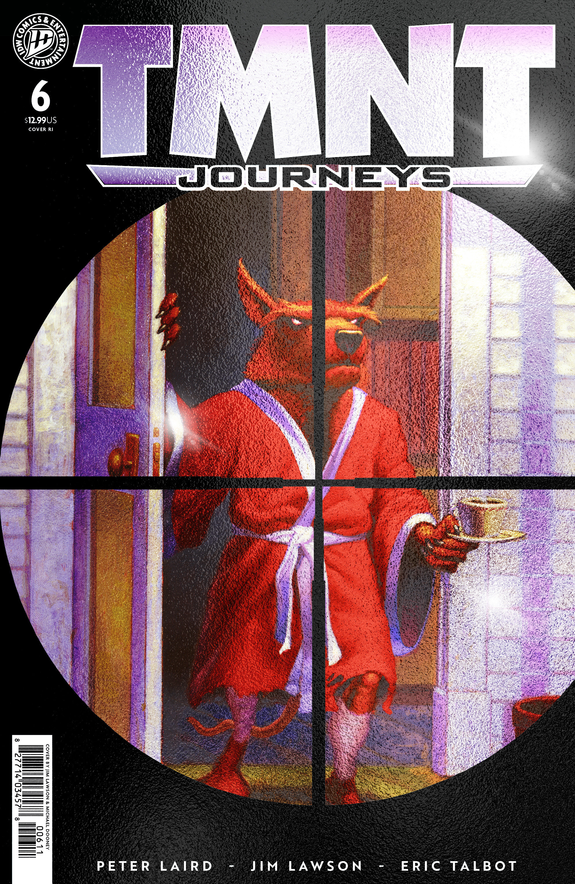 Teenage Mutant Ninja Turtles: Journeys #6 Variant Ri (10) Foil (Dooney & Lawson)