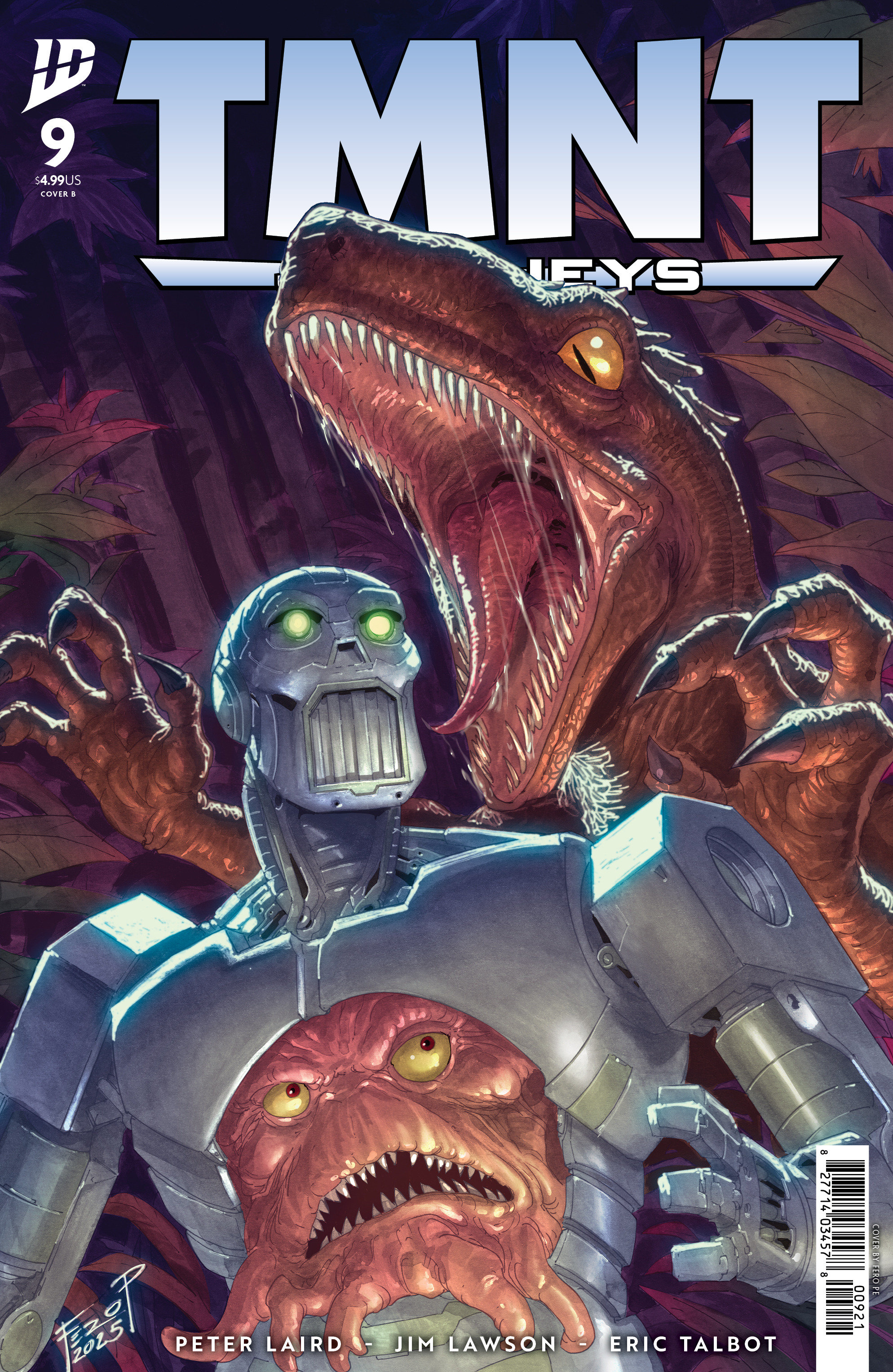 Teenage Mutant Ninja Turtles: Journeys #9 Variant B (Pe)