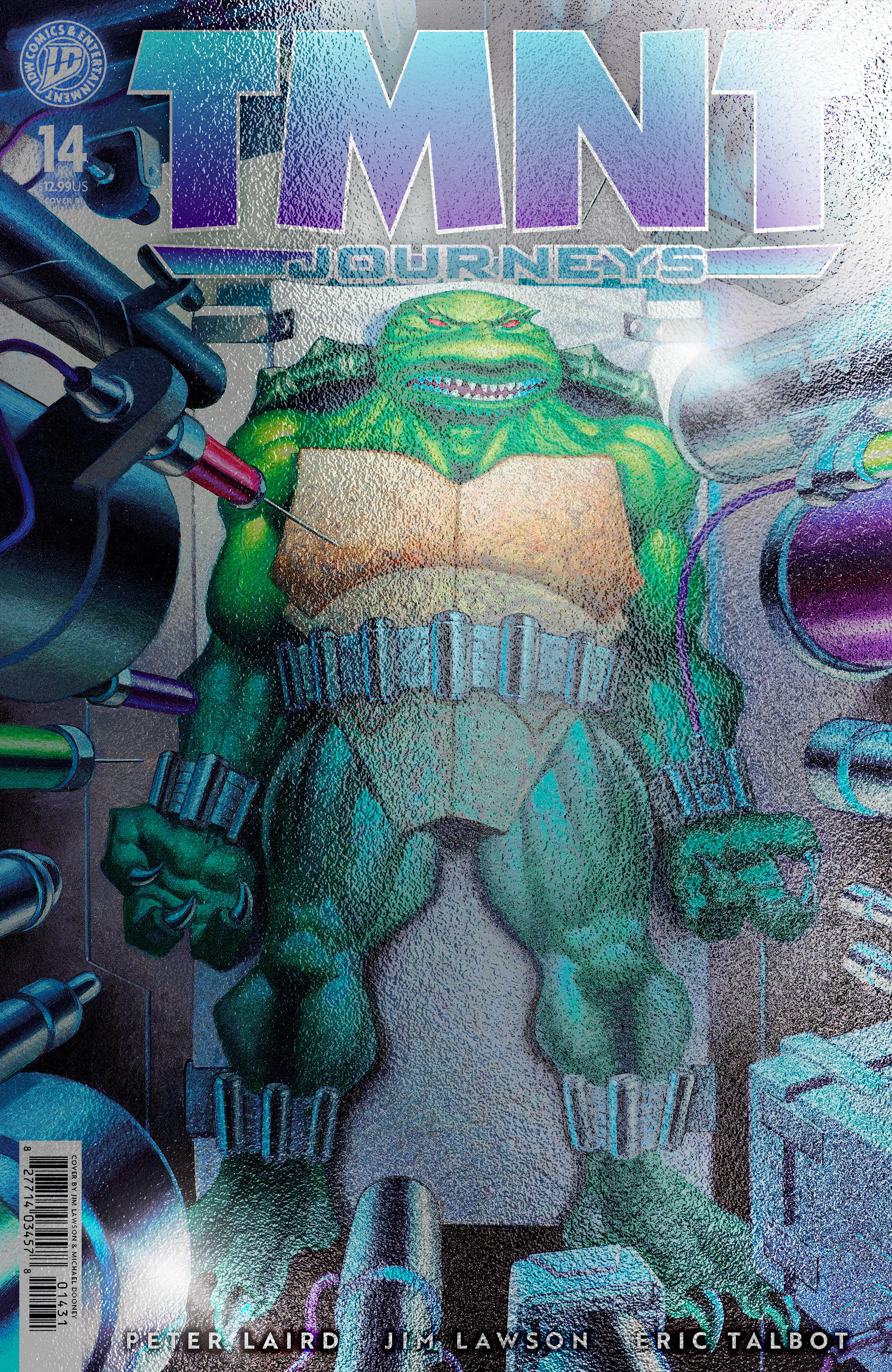 Teenage Mutant Ninja Turtles: Journeys #14 Variant Ri (10) Foil (Dooney & Lawson)