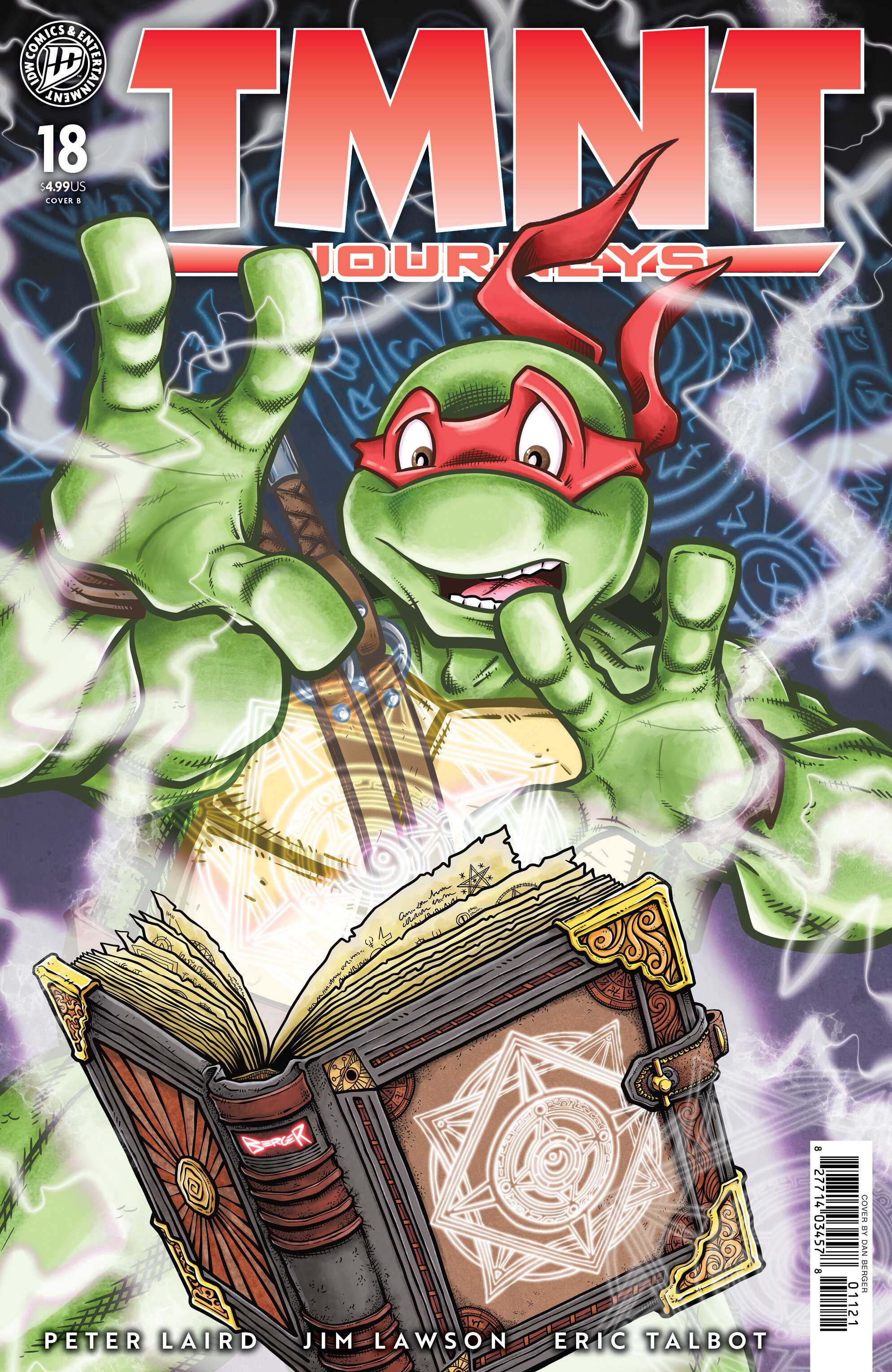 Teenage Mutant Ninja Turtles: Journeys #18 Variant B (Berger)