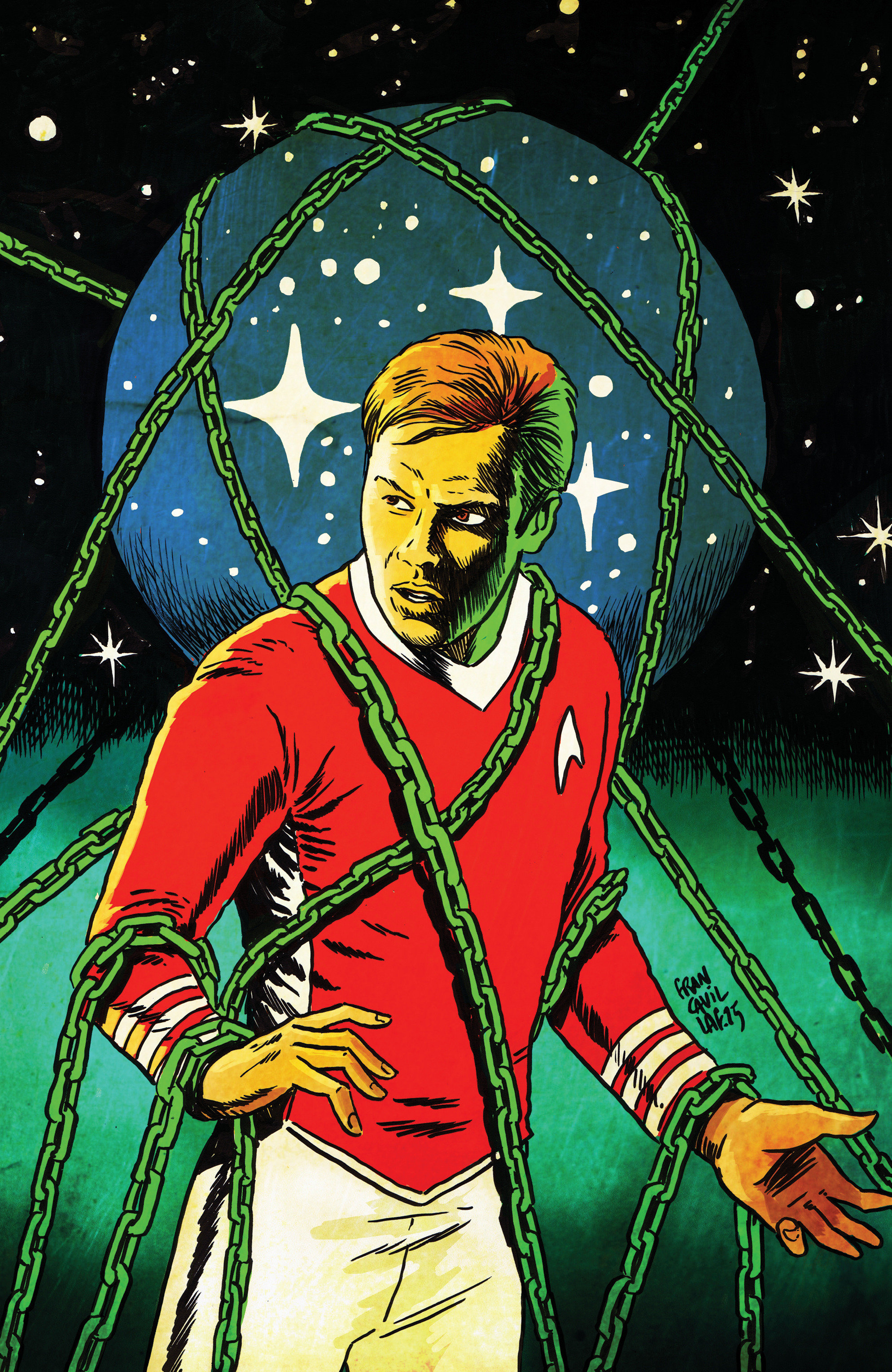 Star Trek: The Last Starship #6 Variant Ri (15) (Francavilla Full Art)