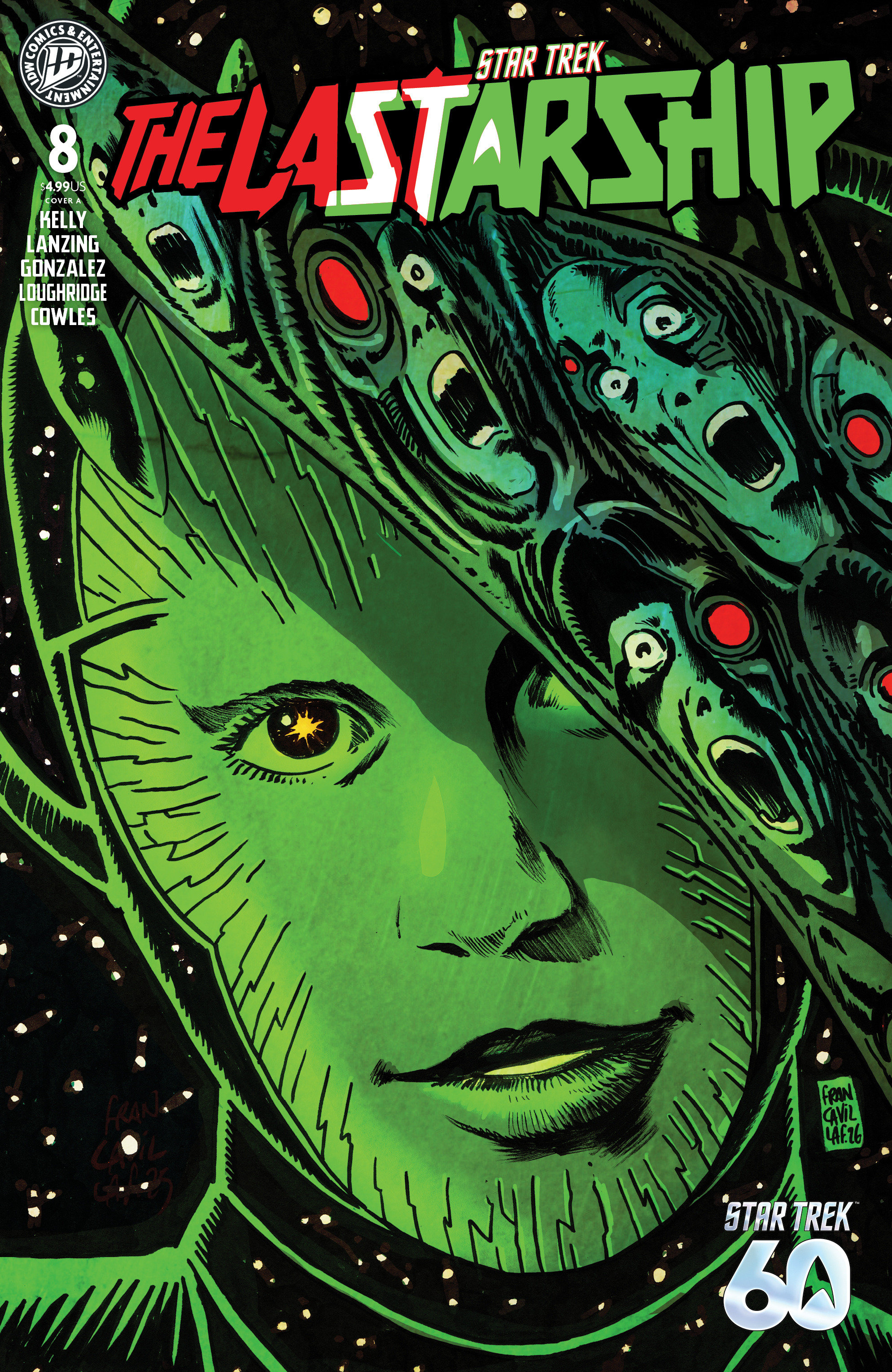 Star Trek: The Last Starship #8 Cover A (Francavilla)