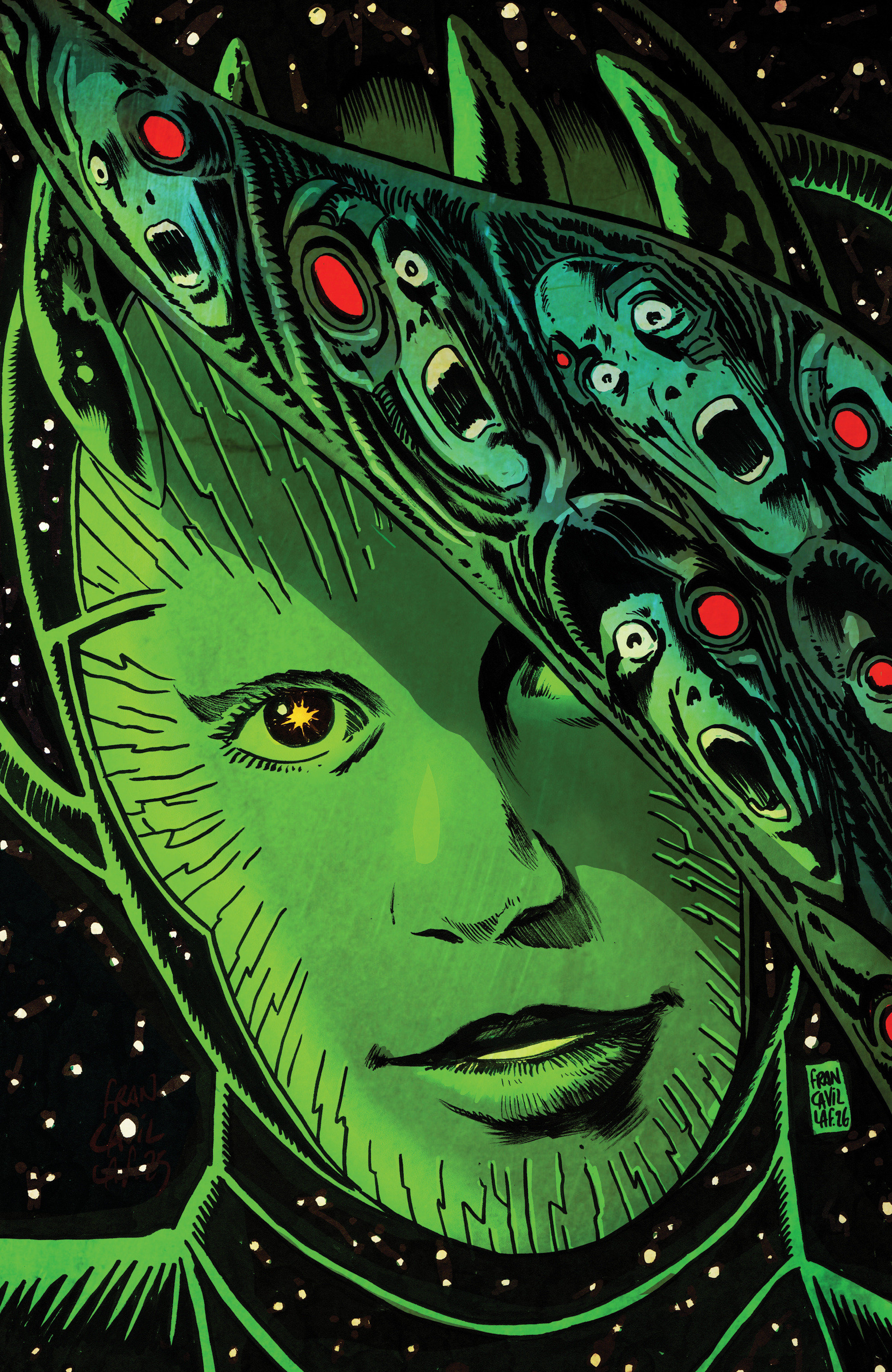 Star Trek: The Last Starship #8 Variant Ri (15) (Francavilla Full Art)