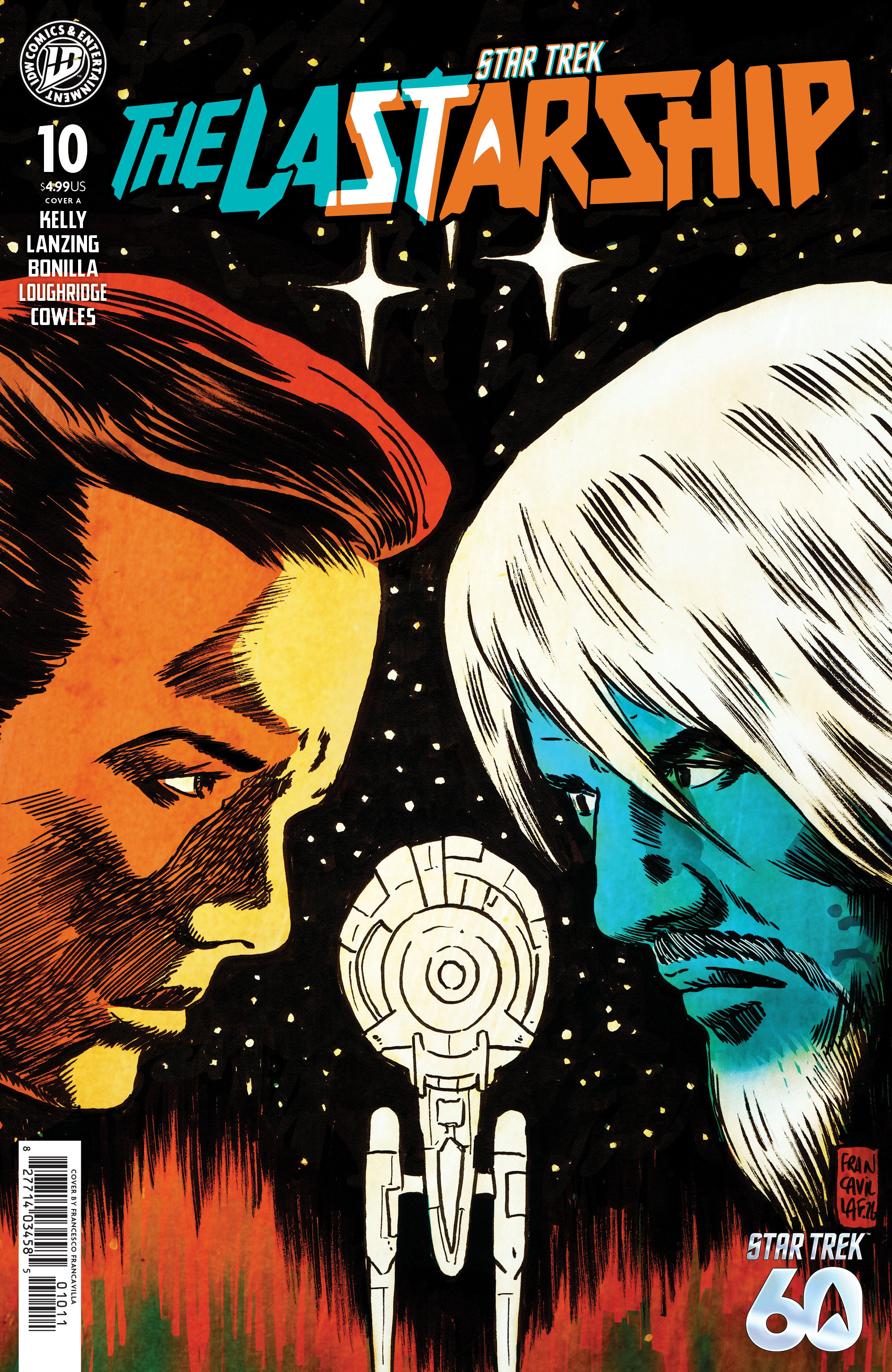 Star Trek: The Last Starship #10 Cover A (Francavilla)