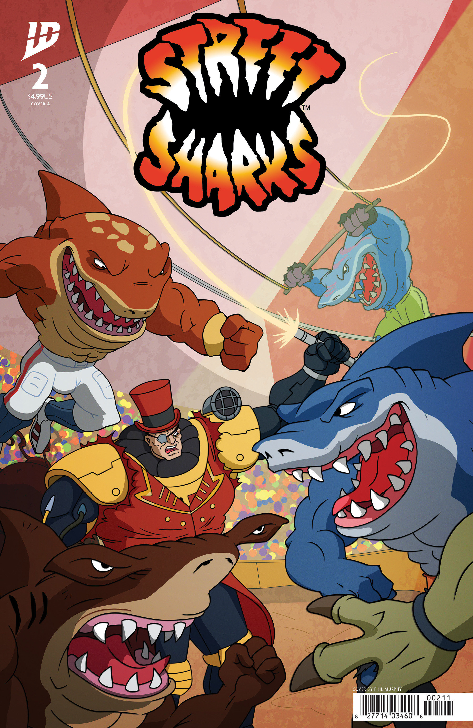 Weekly Pull list - Street Sharks #2 Cover A (Murphy)