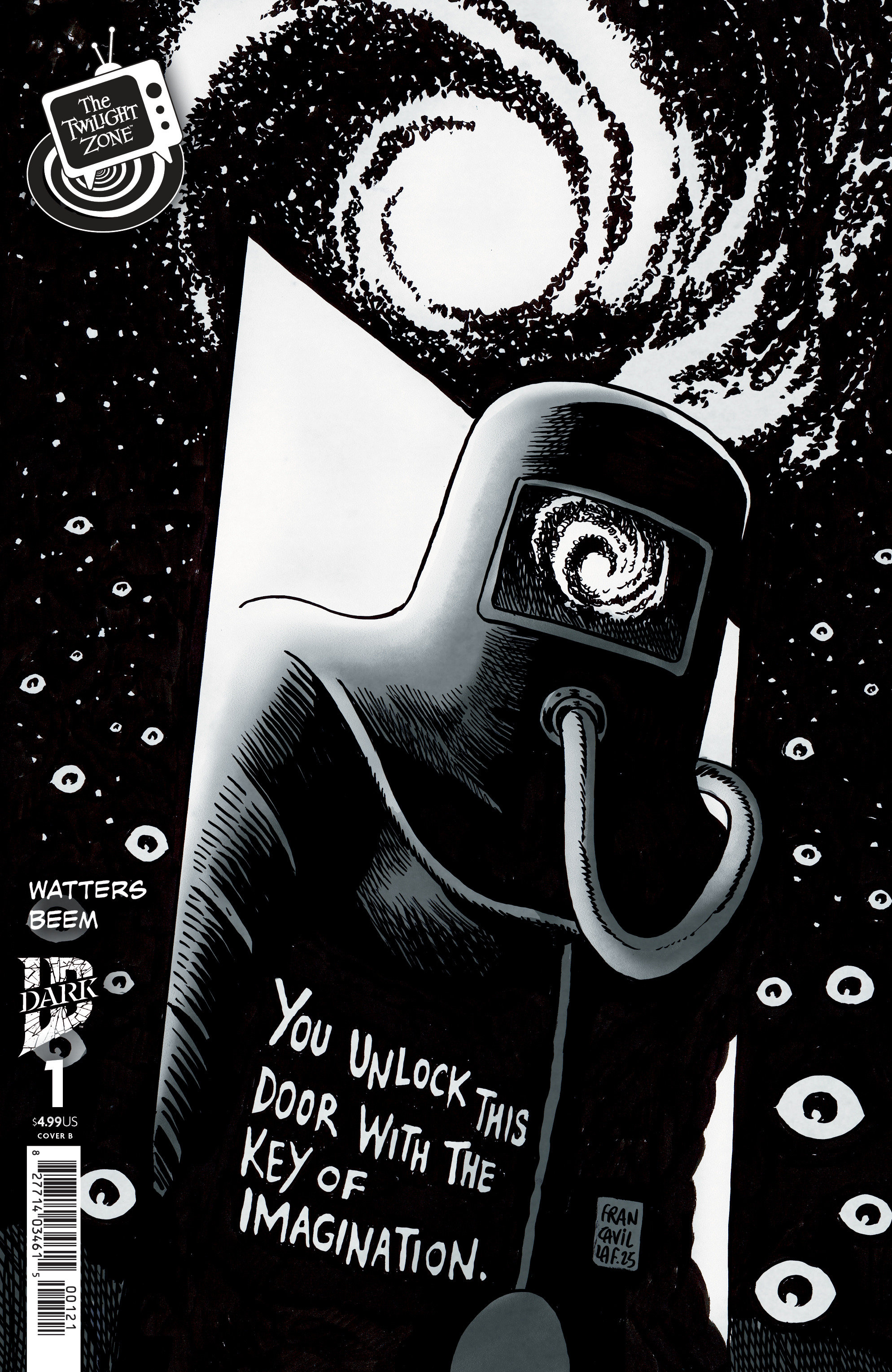 Weekly Pull list - The Twilight Zone #1 Variant B (Francavilla Connecting Cover)