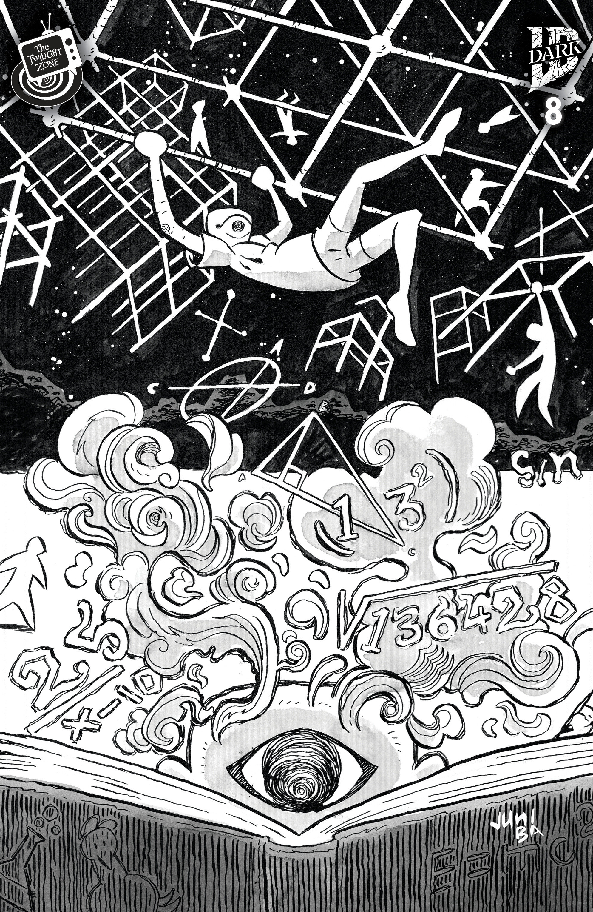 The Twilight Zone #8 Variant B (Ba Connecting Cover)